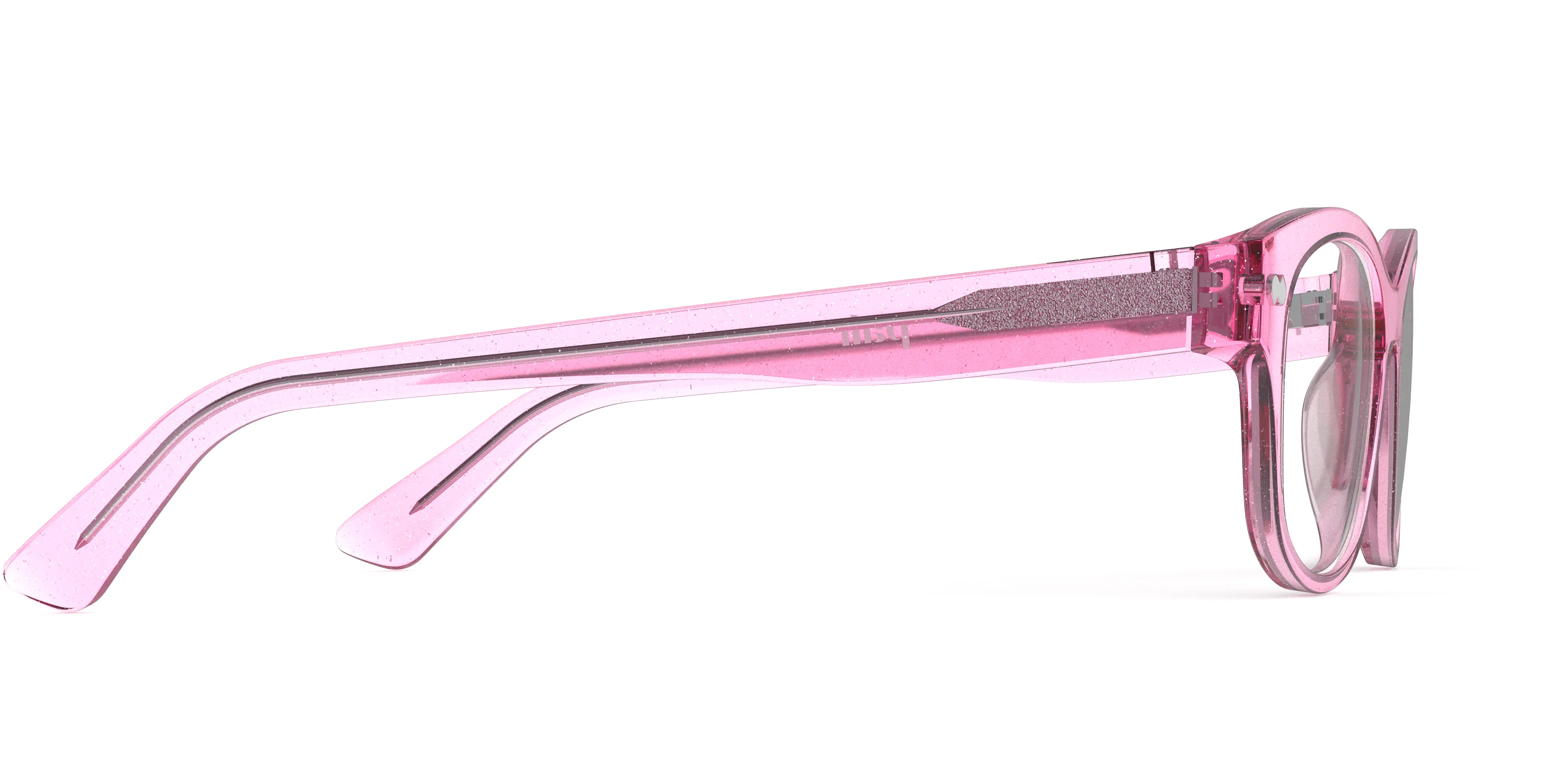 The Addison - Pink Glitter Clear - Image 4