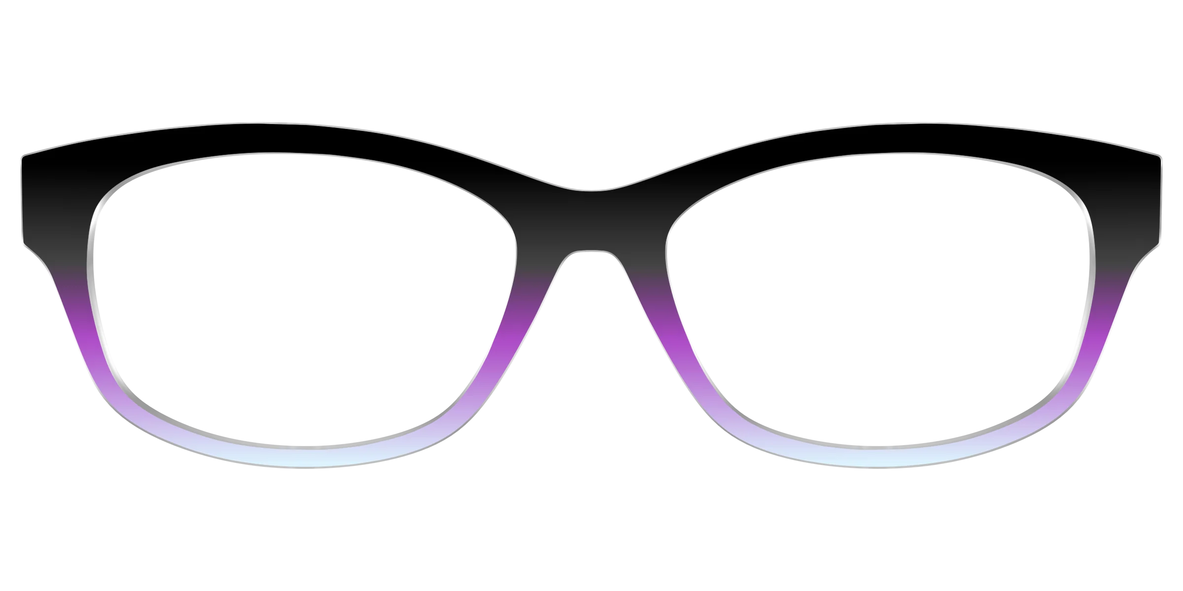 The Black to Pale Periwinkle Gradient - Image 39