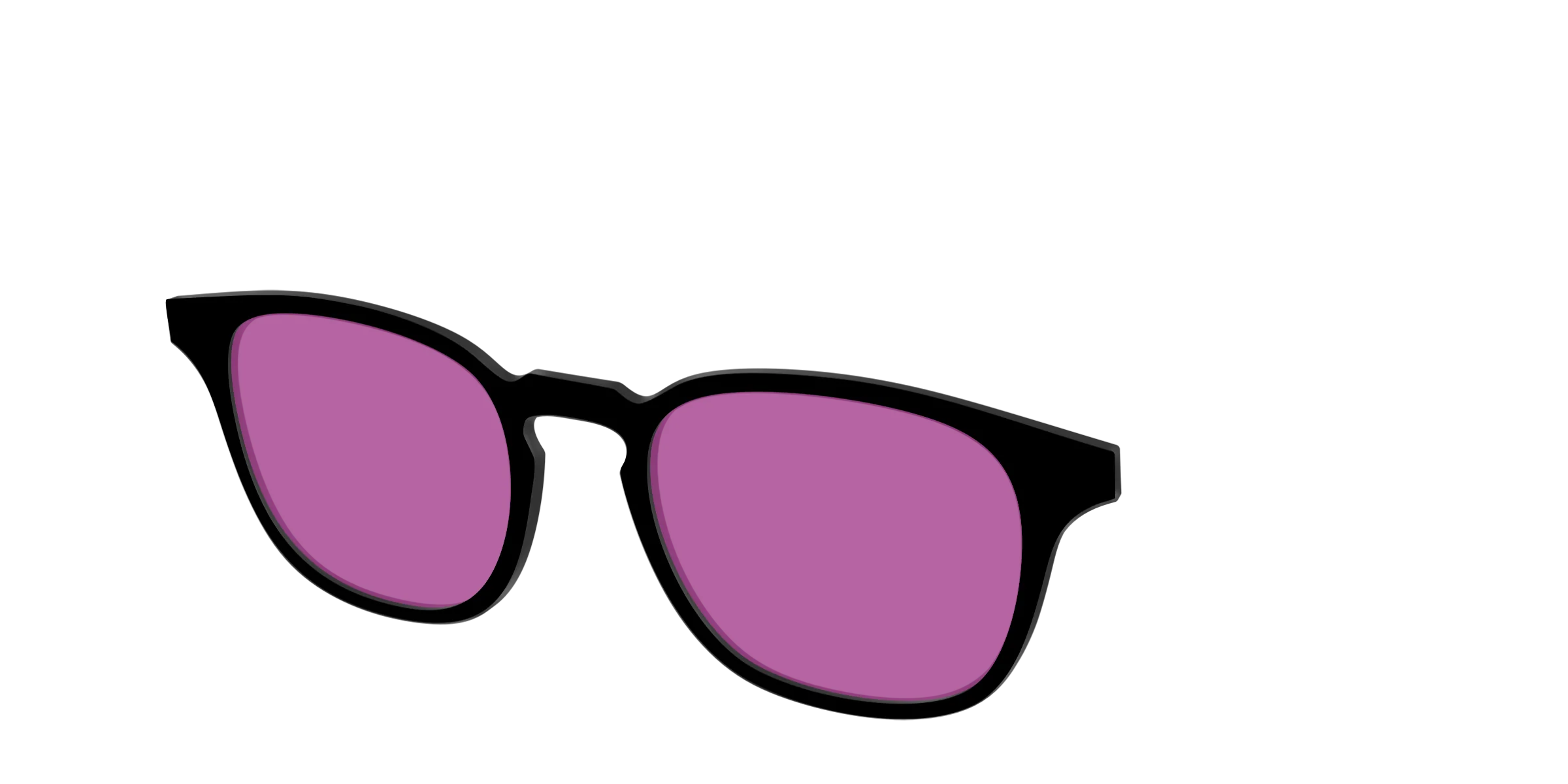 The Black with Violet Golf Lens - Image 18