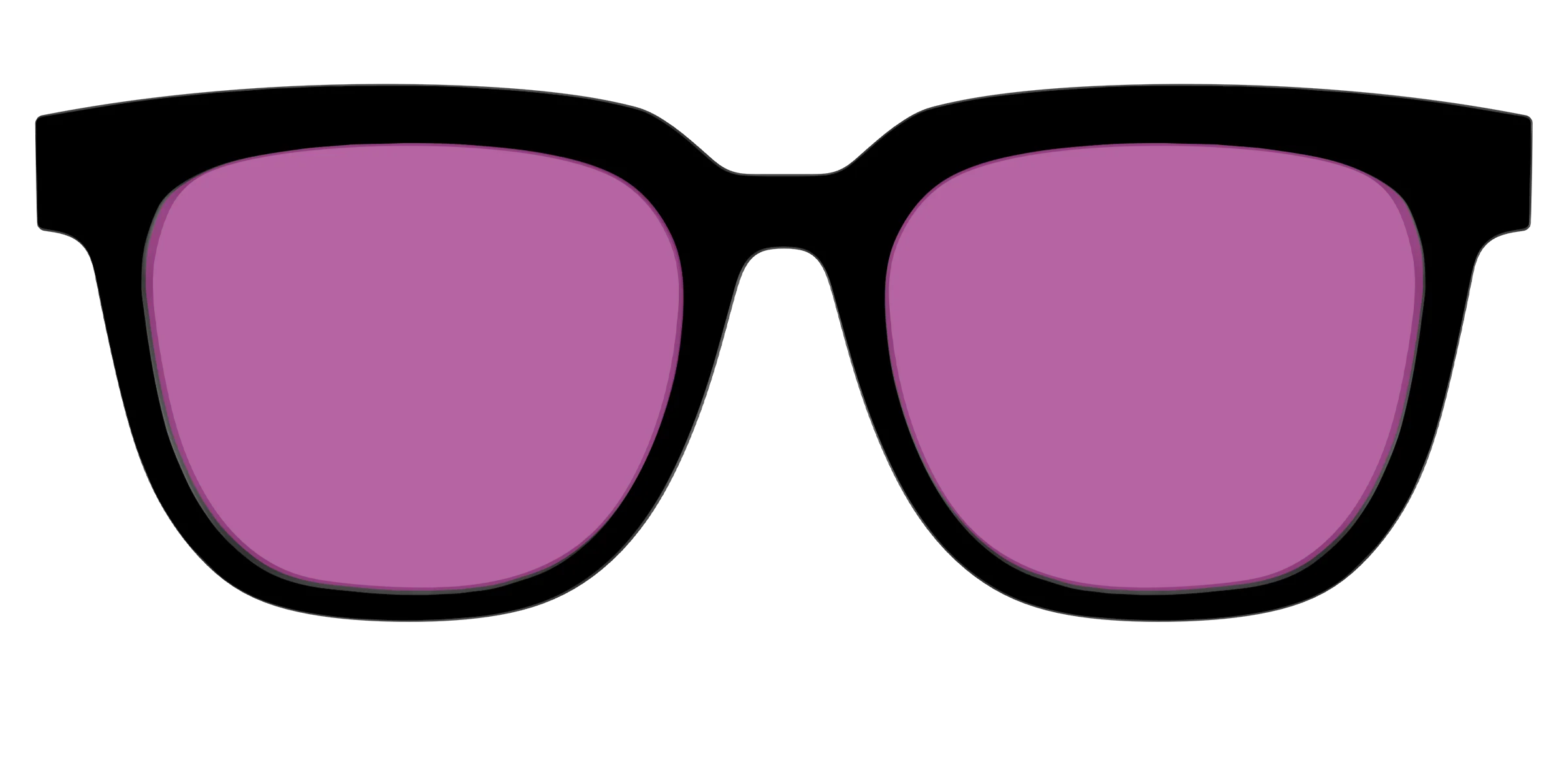 The Black with Violet Golf Lens - Image 37