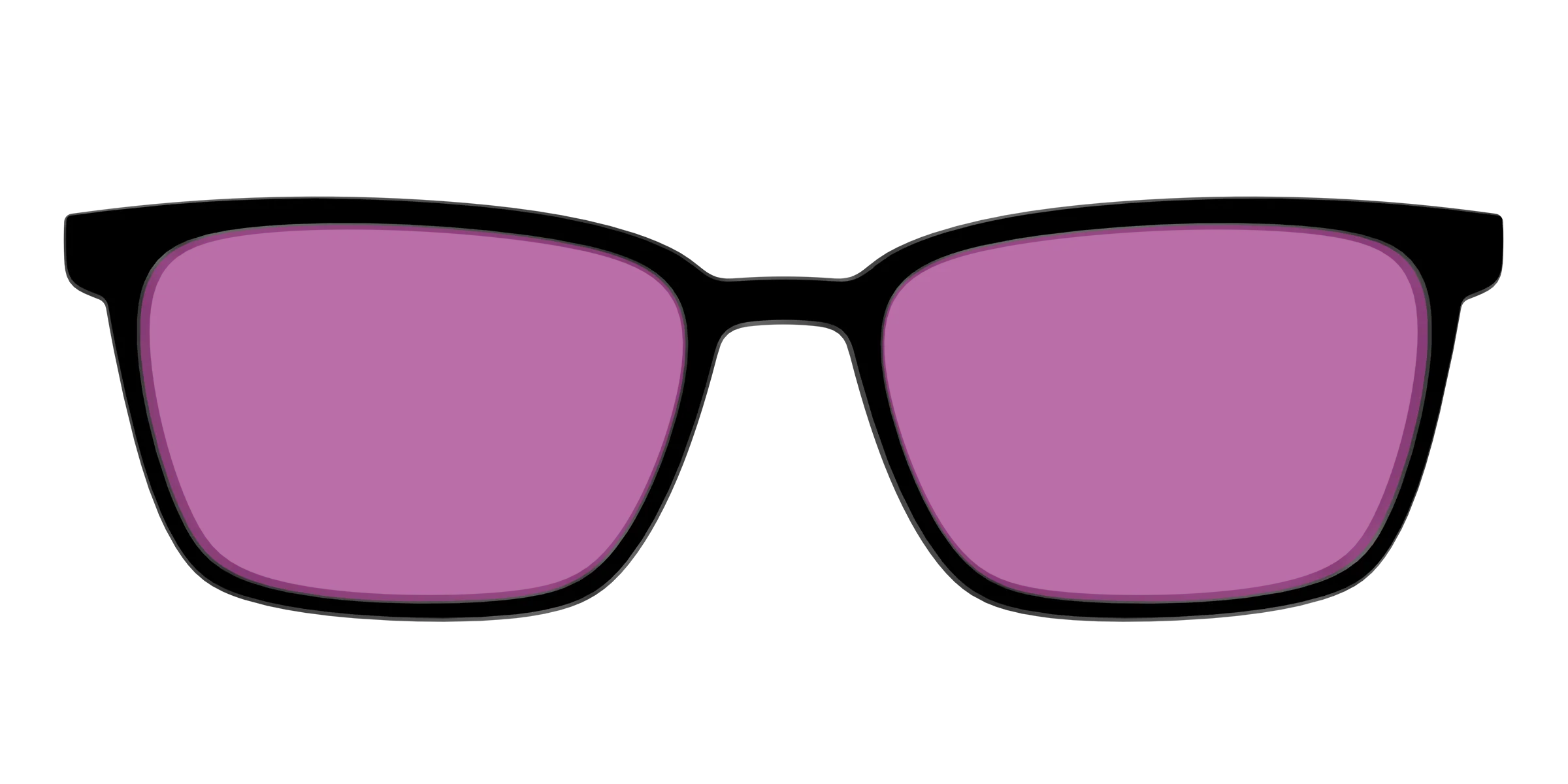 The Black with Violet Golf Lens - Image 45