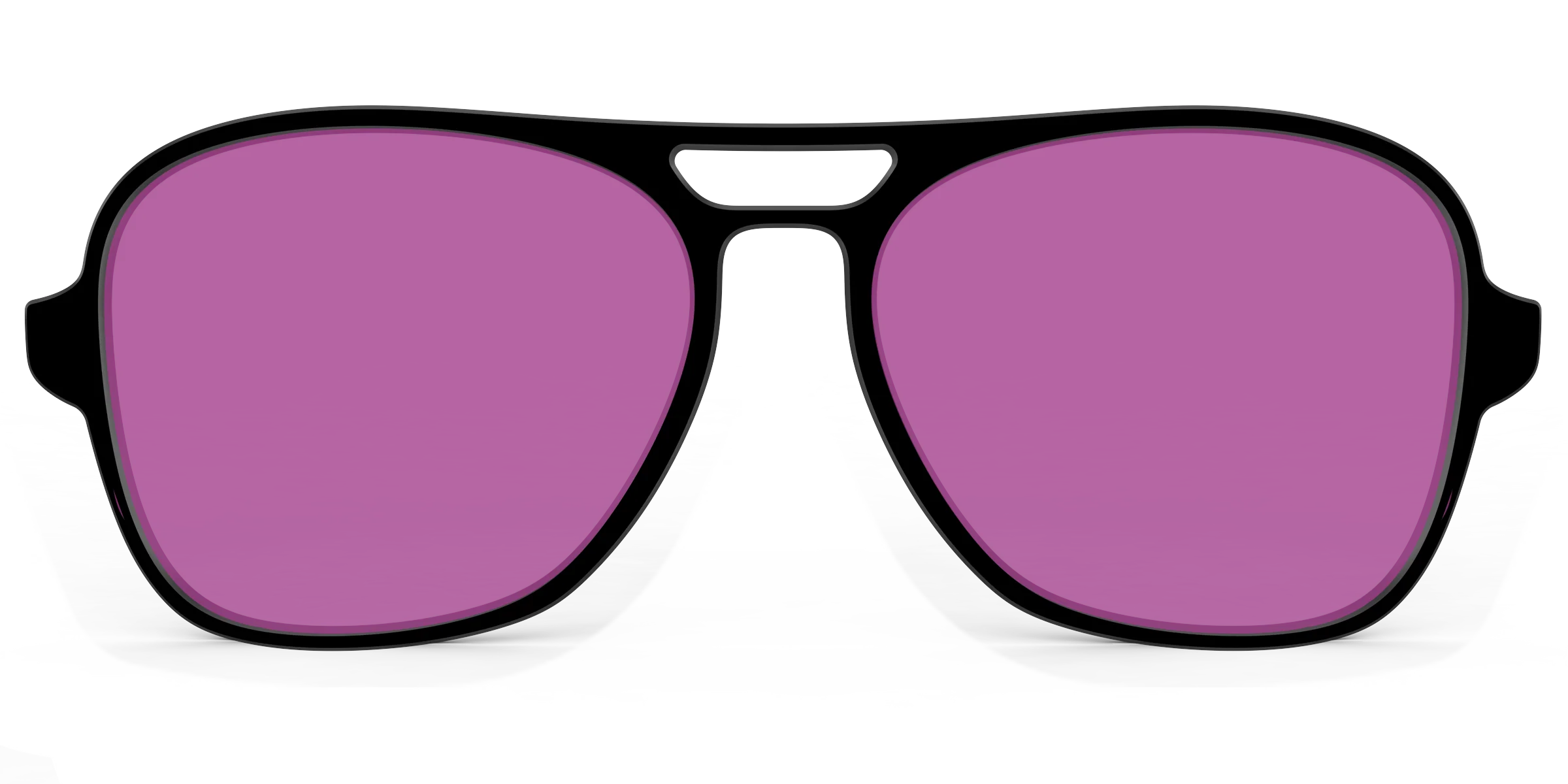 The Black with Violet Golf Lens - Image 51