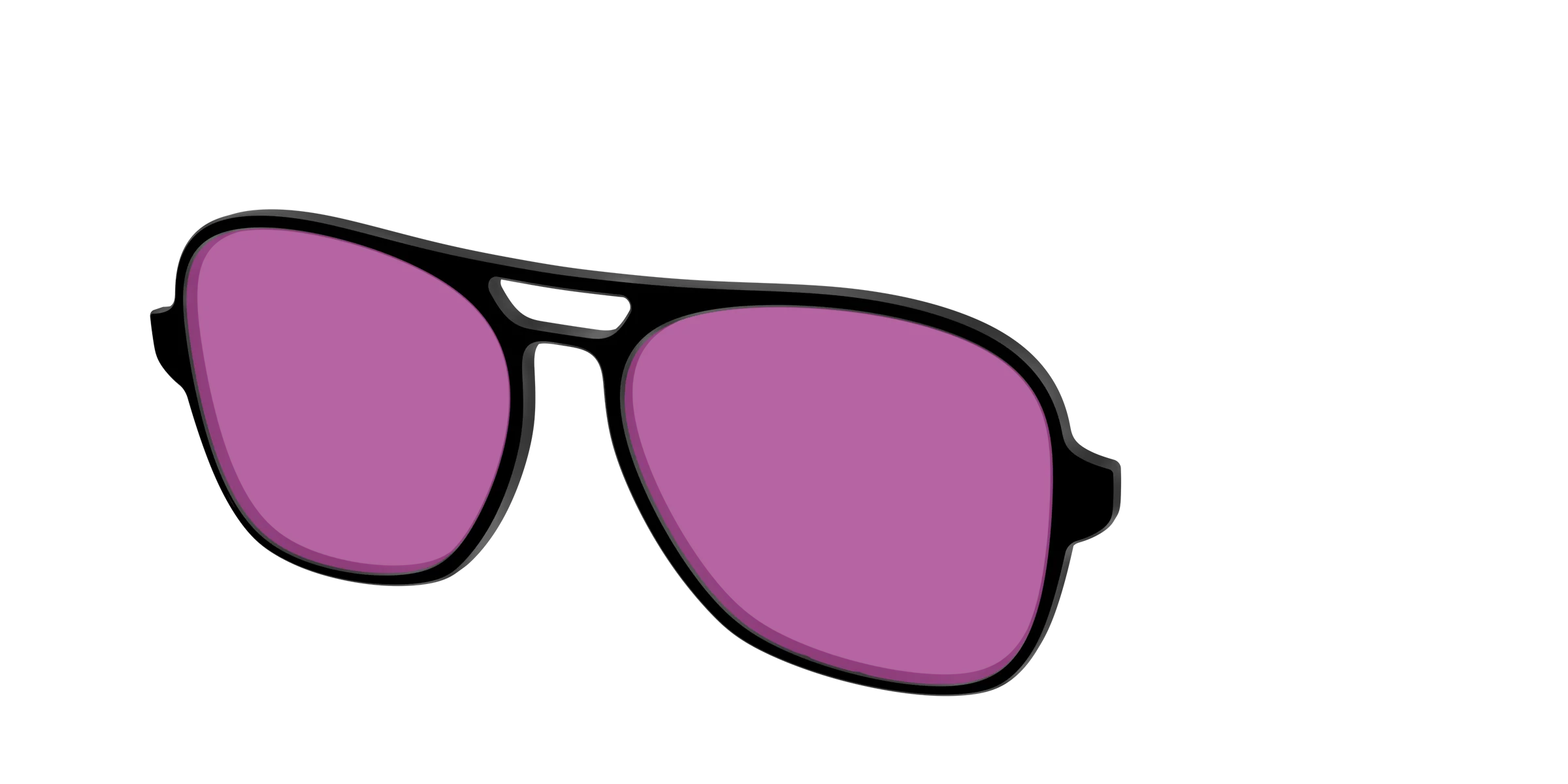 The Black with Violet Golf Lens - Image 52