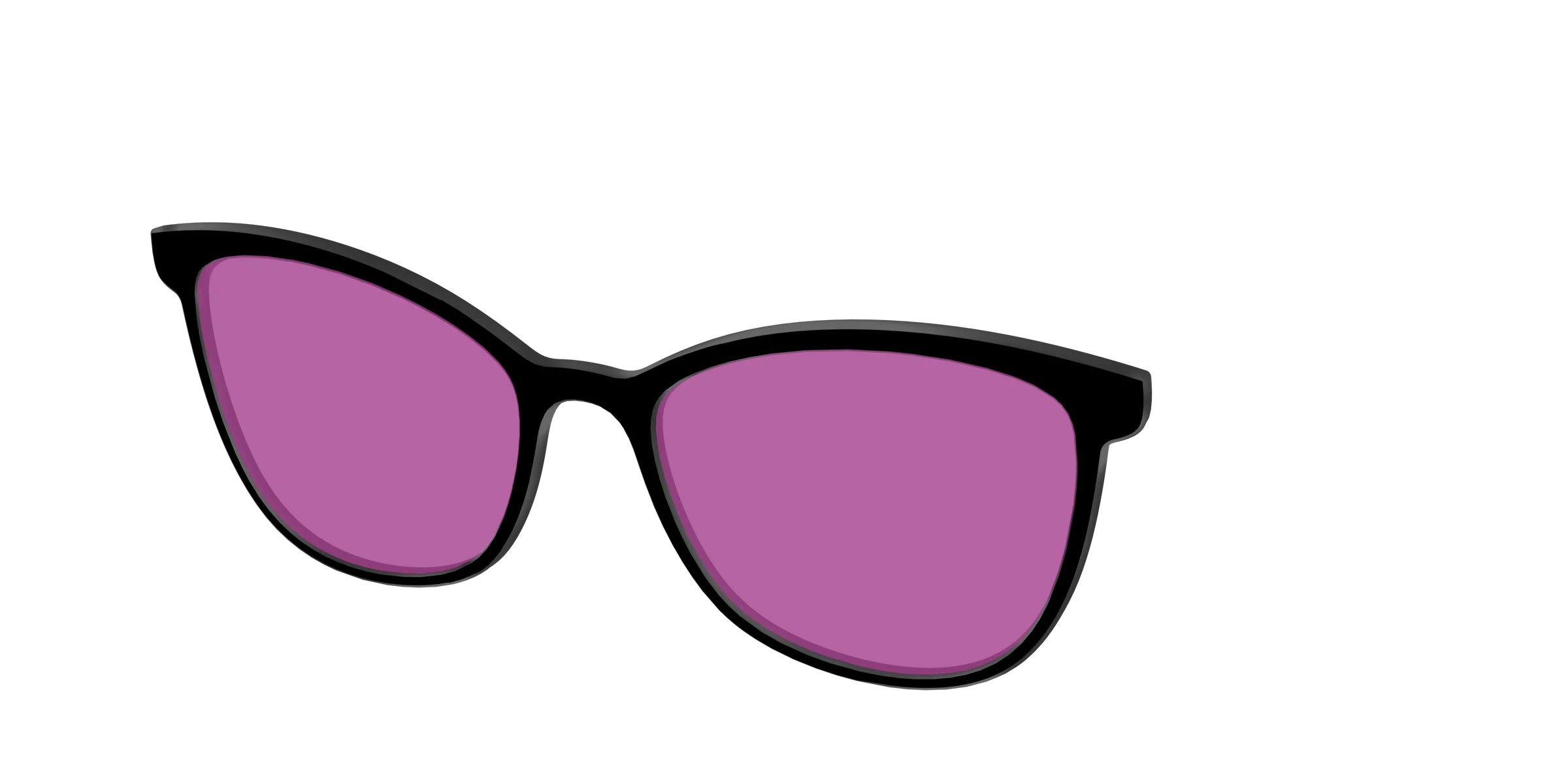 The Black with Violet Golf Lens - Image 54