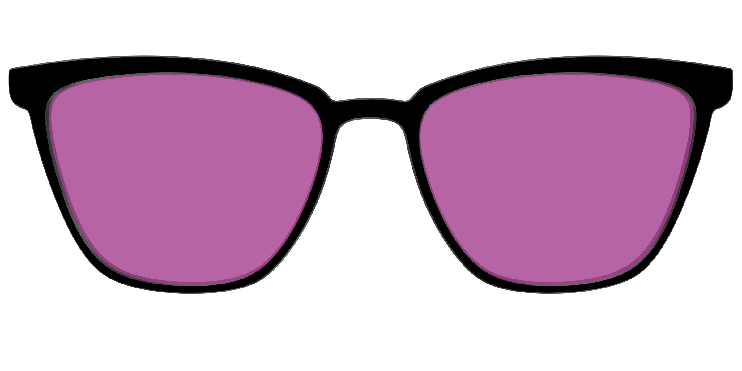 The Black with Violet Golf Lens - Image 57