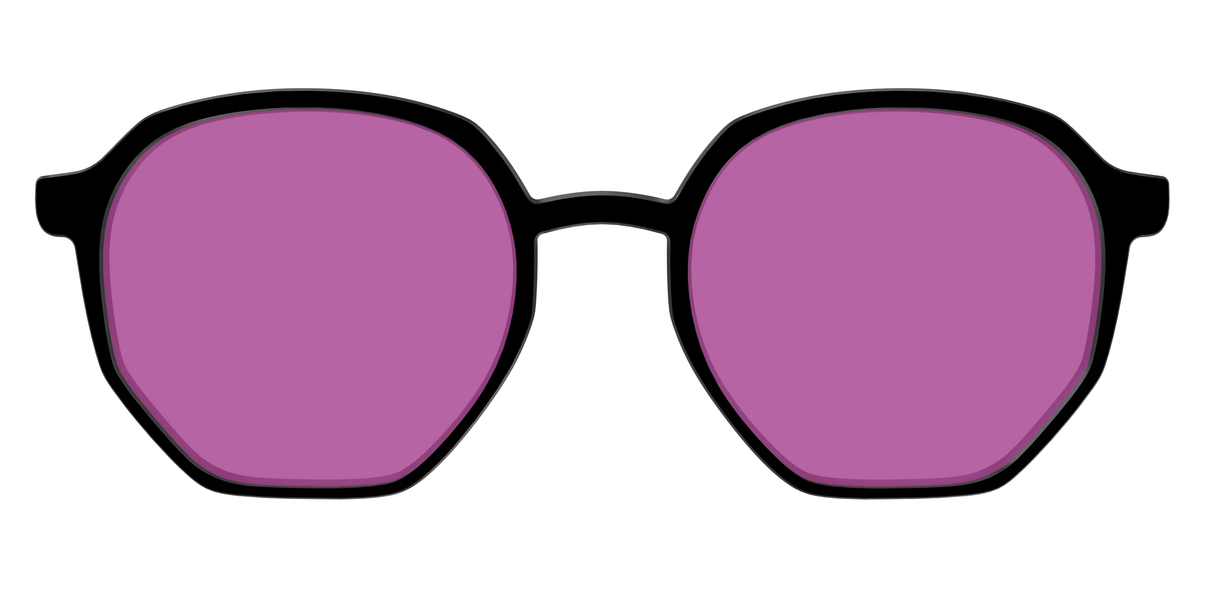 The Black with Violet Golf Lens - Image 59