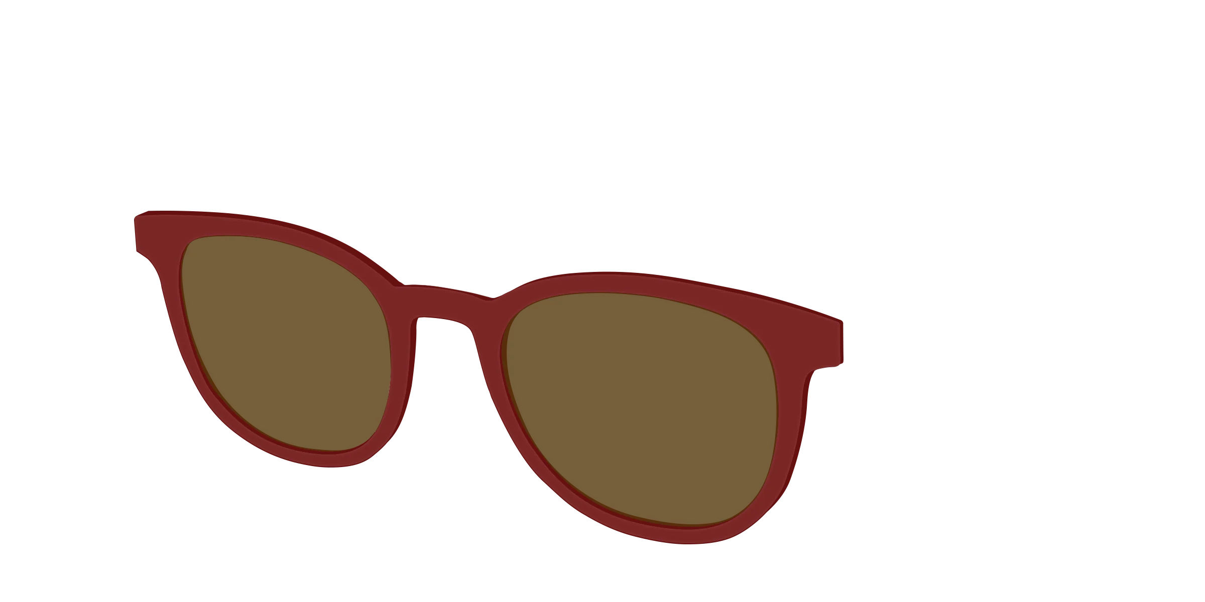 The Polarized Burgundy Sun Top - Image 16