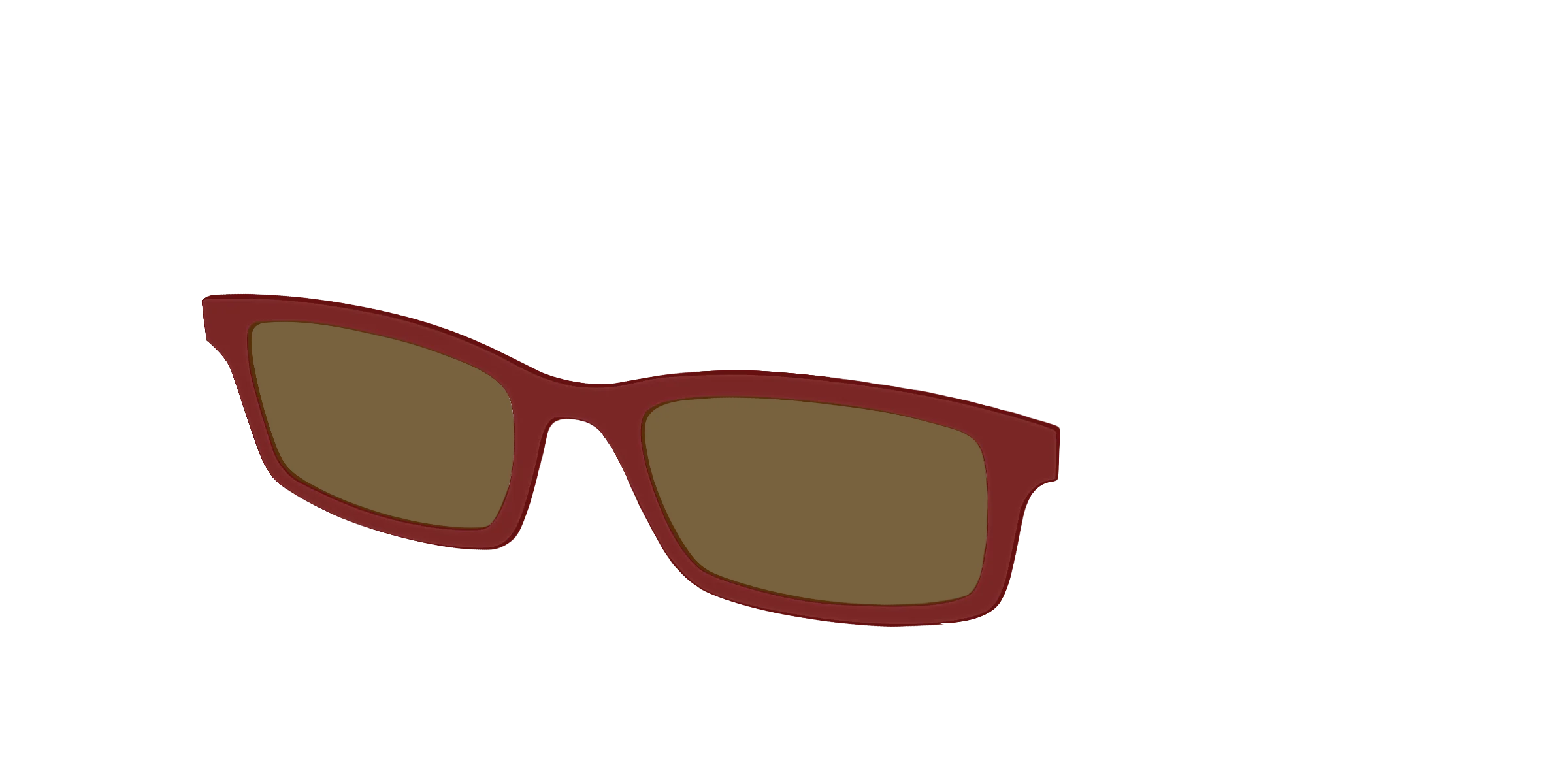 The Polarized Burgundy Sun Top - Image 2