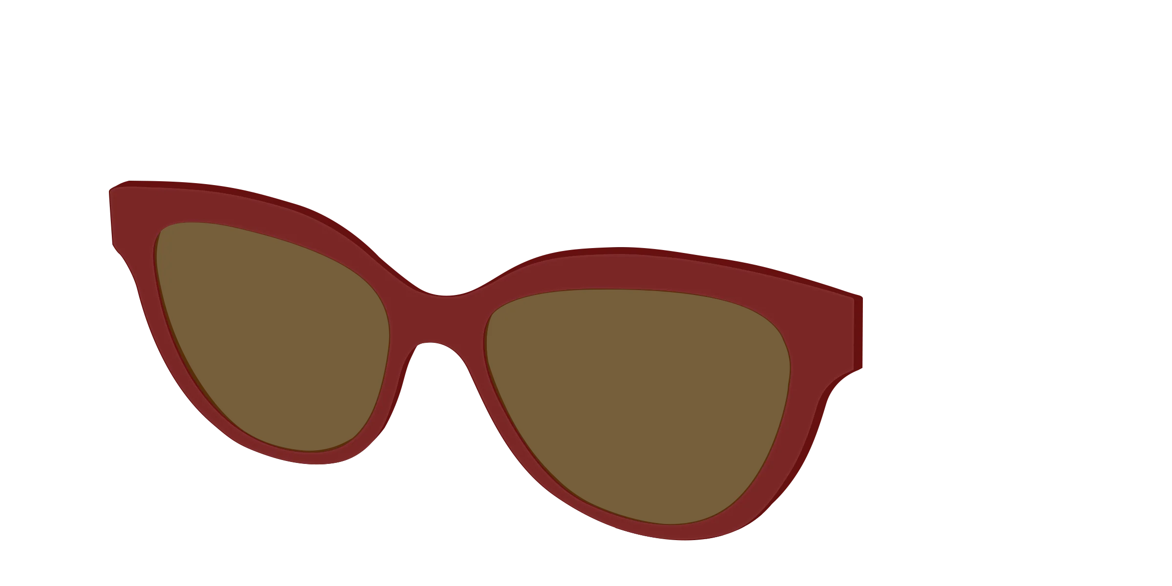 The Polarized Burgundy Sun Top - Image 34