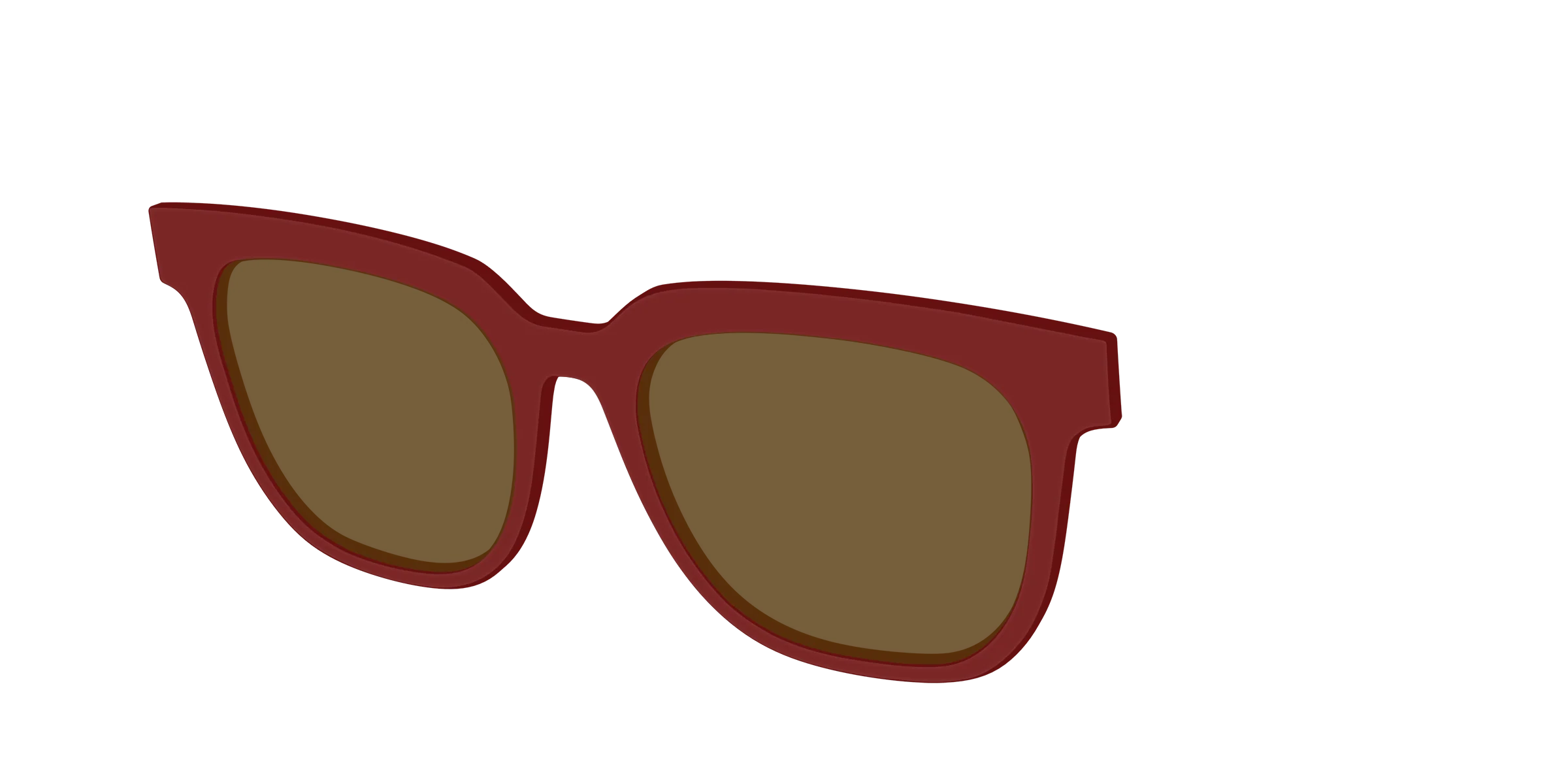 The Polarized Burgundy Sun Top - Image 38