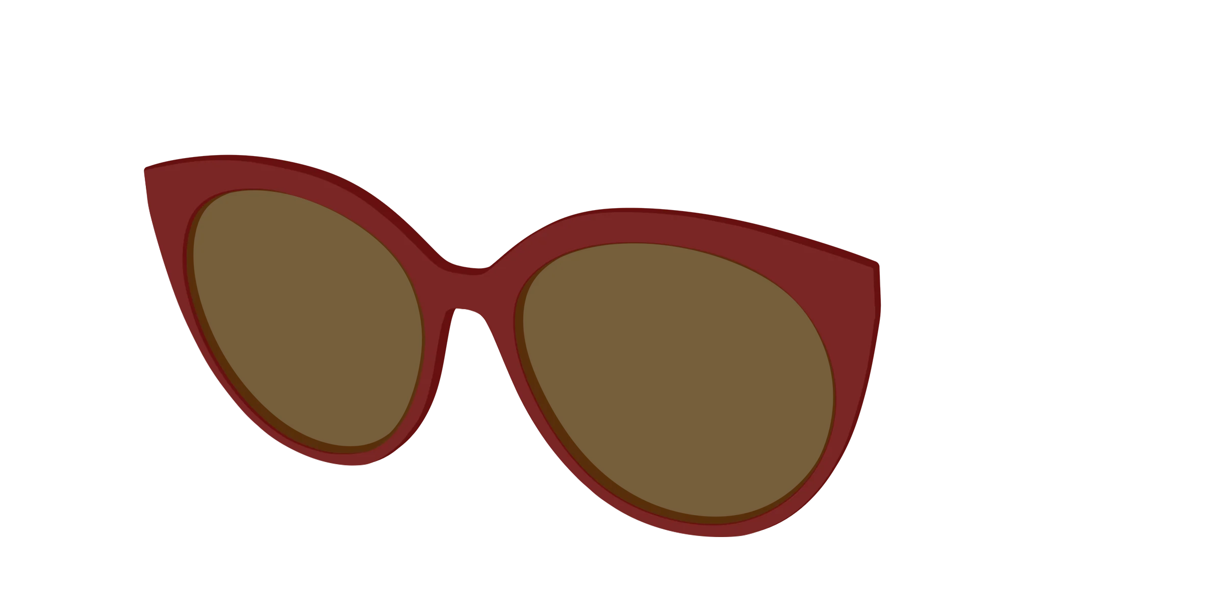 The Polarized Burgundy Sun Top - Image 44