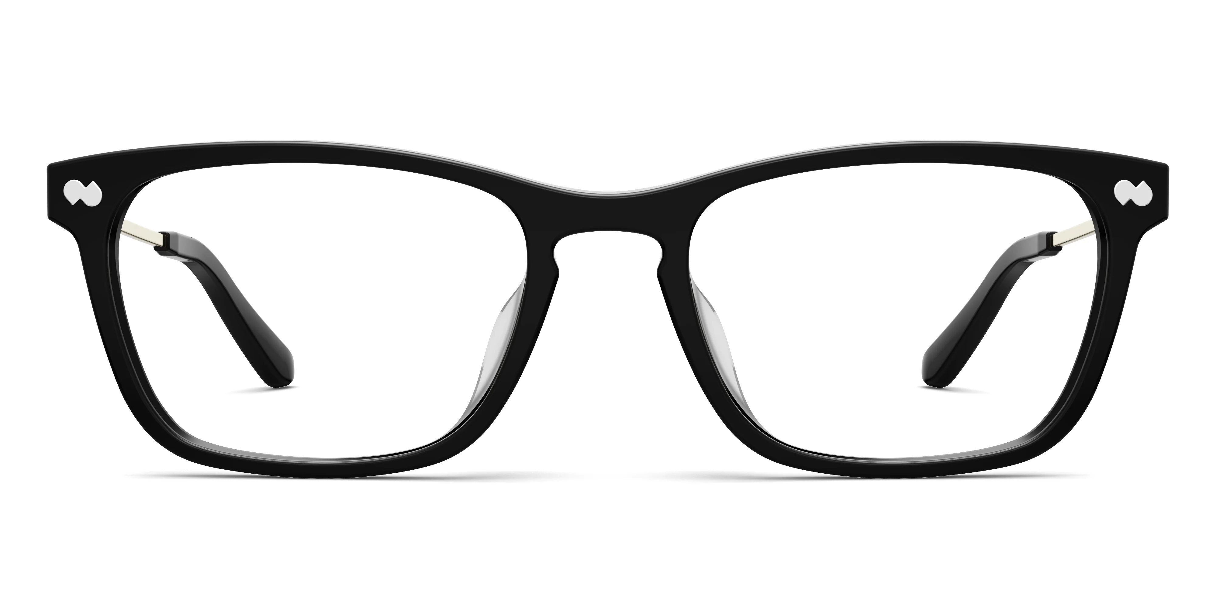 The Casper - Black Acetate Gold Metal - Image 2