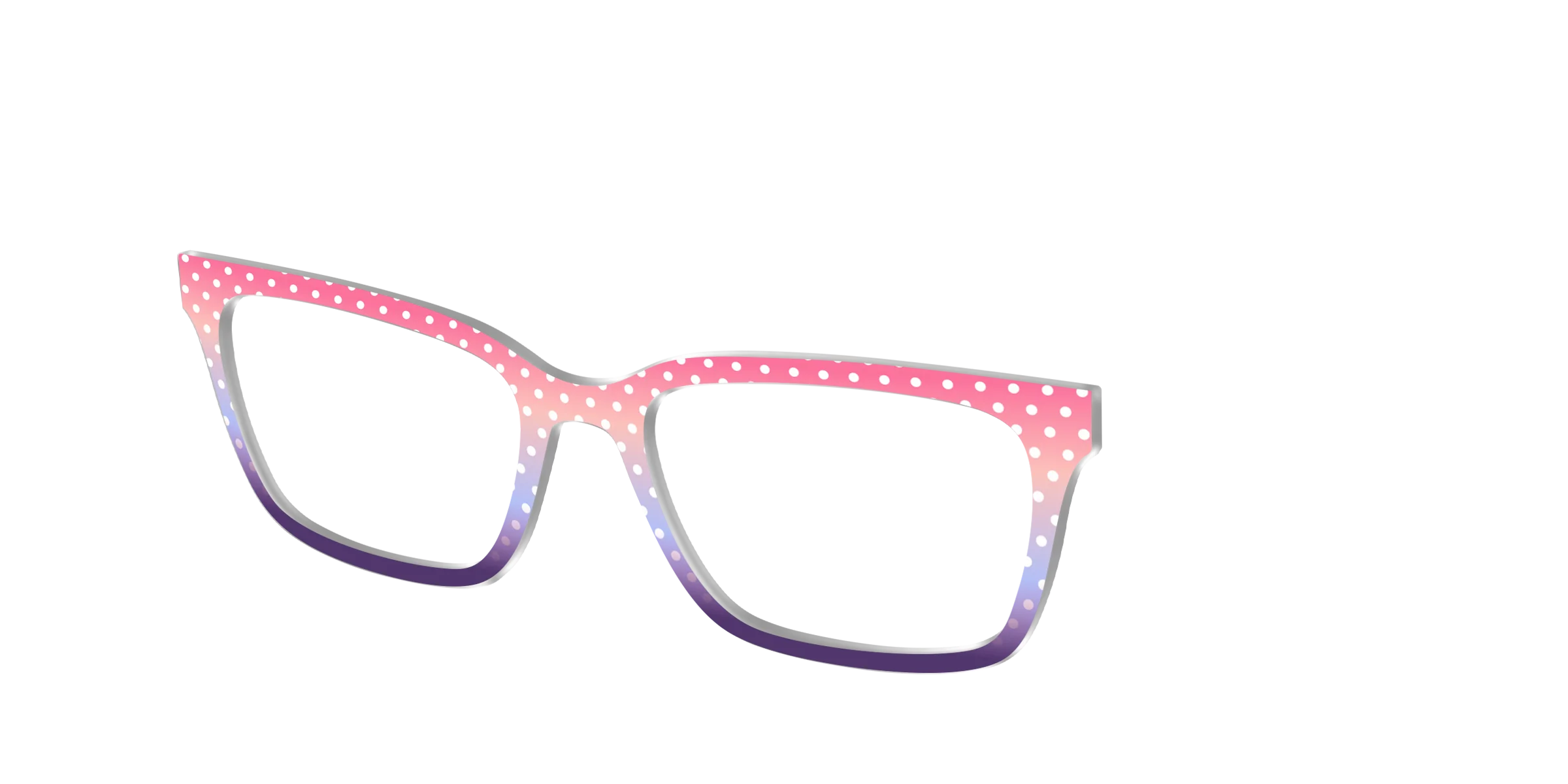 The Coral to Lilac Gradient Polka Dot - Image 10