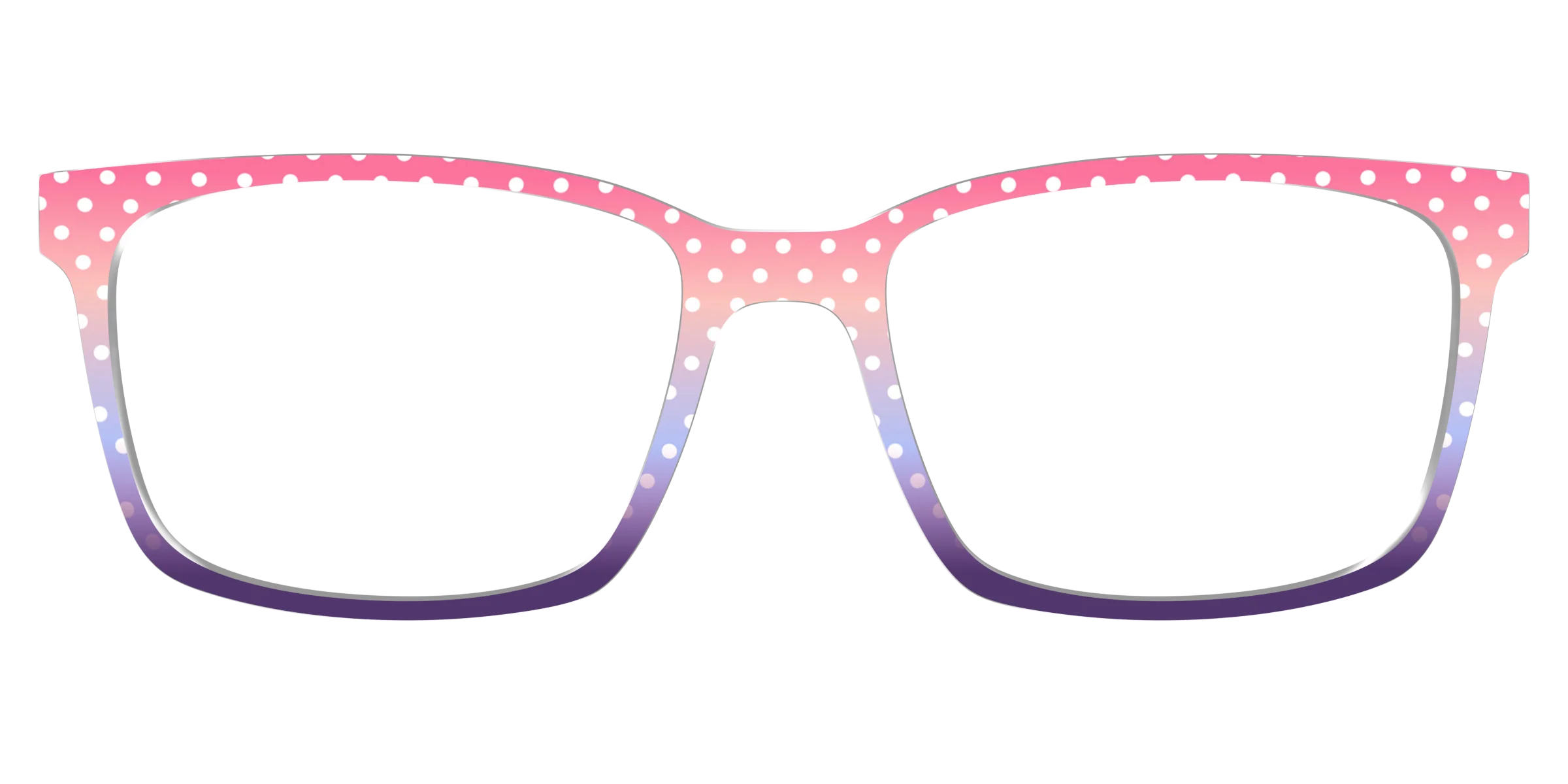 The Coral to Lilac Gradient Polka Dot - Image 11