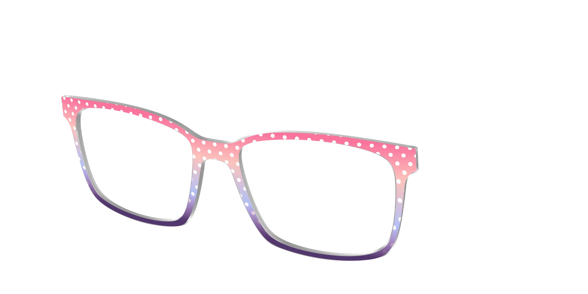 The Coral to Lilac Gradient Polka Dot - Image 12