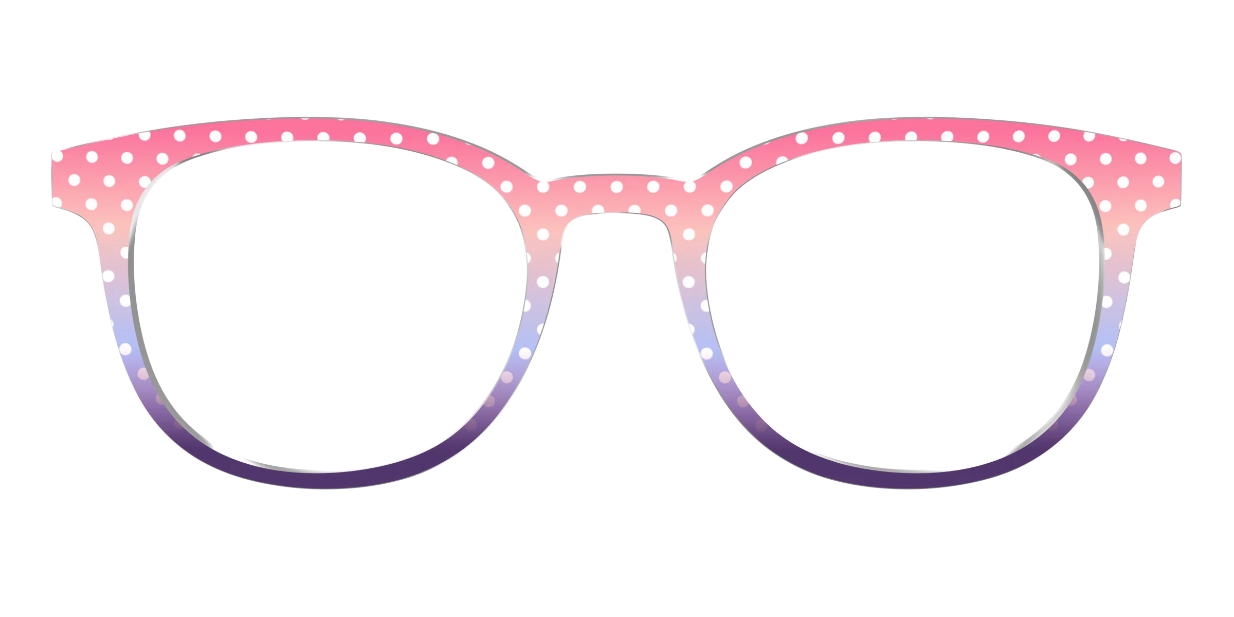 The Coral to Lilac Gradient Polka Dot - Image 15