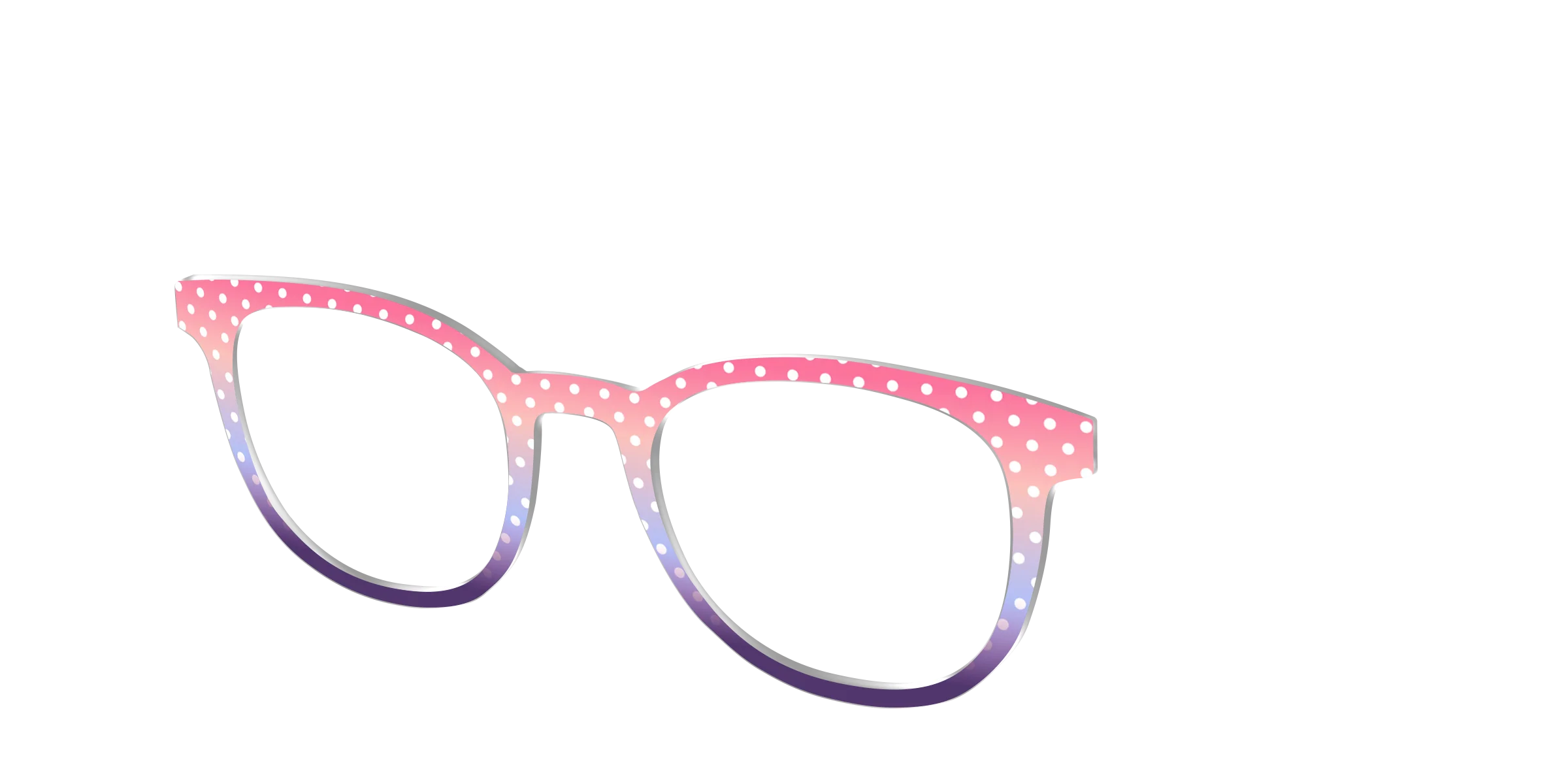 The Coral to Lilac Gradient Polka Dot - Image 16