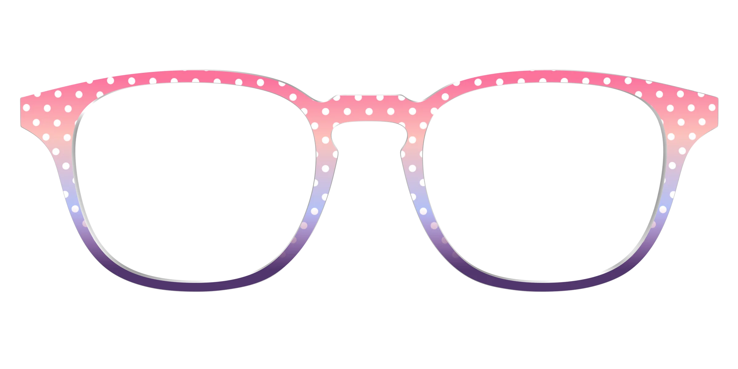 The Coral to Lilac Gradient Polka Dot - Image 17