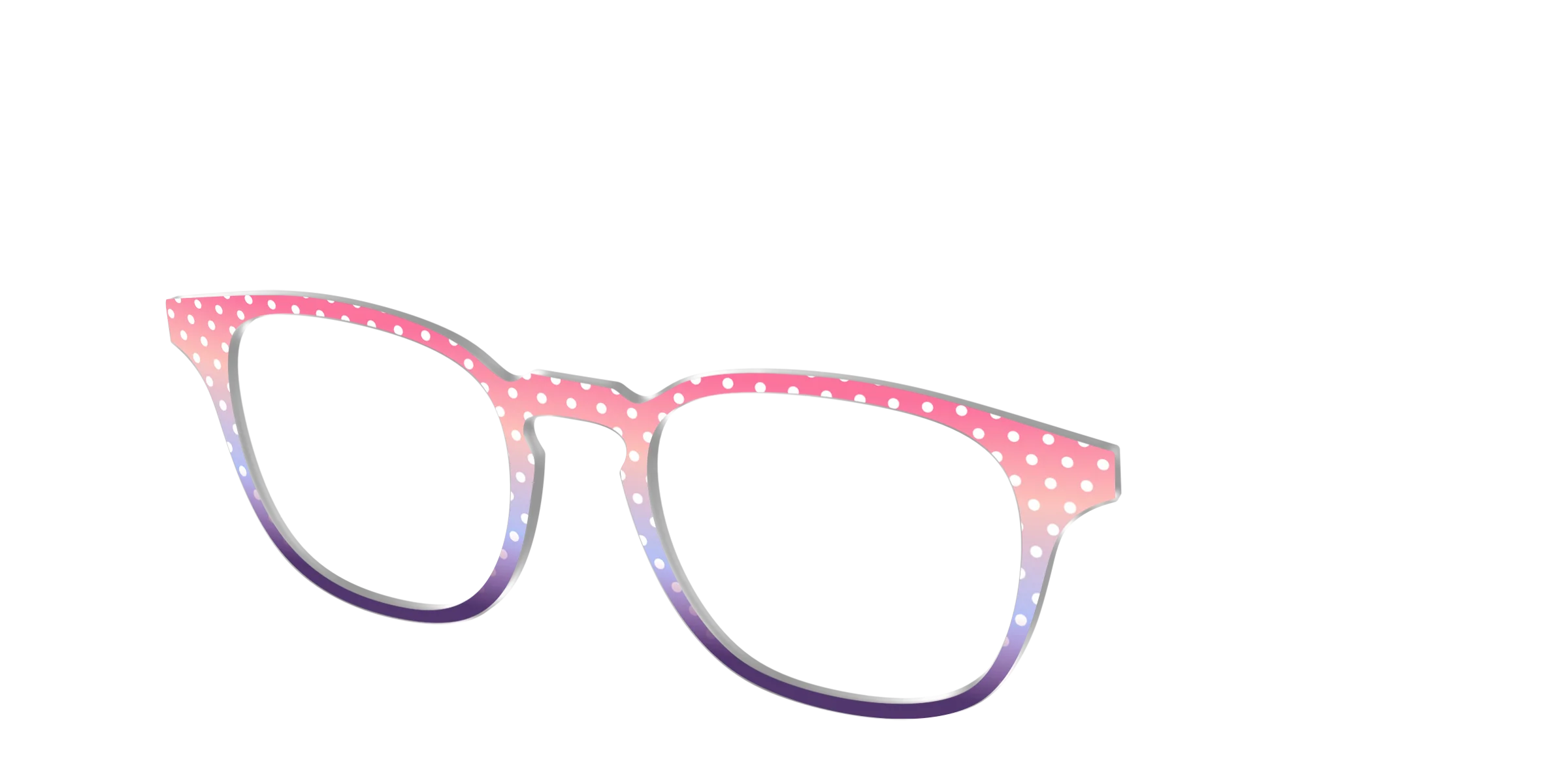 The Coral to Lilac Gradient Polka Dot - Image 18