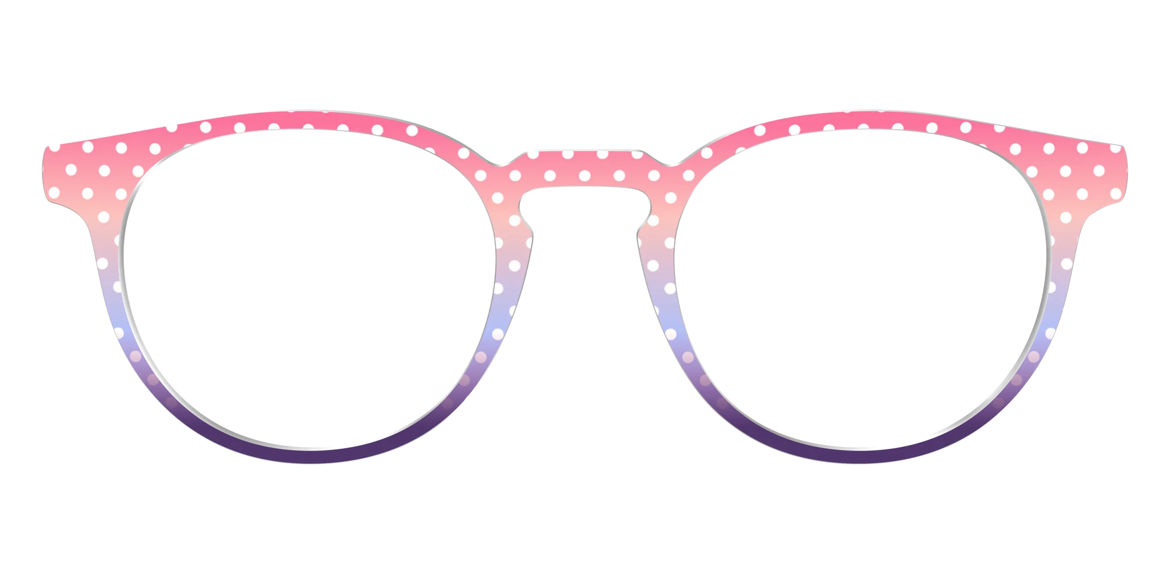 The Coral to Lilac Gradient Polka Dot - Image 19