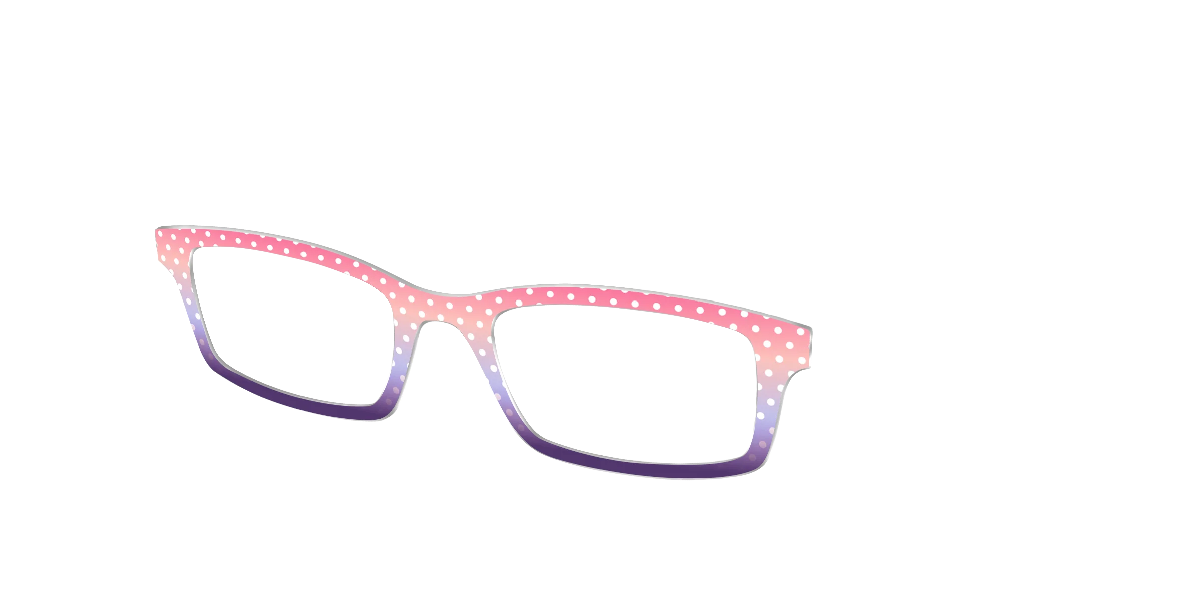The Coral to Lilac Gradient Polka Dot - Image 2