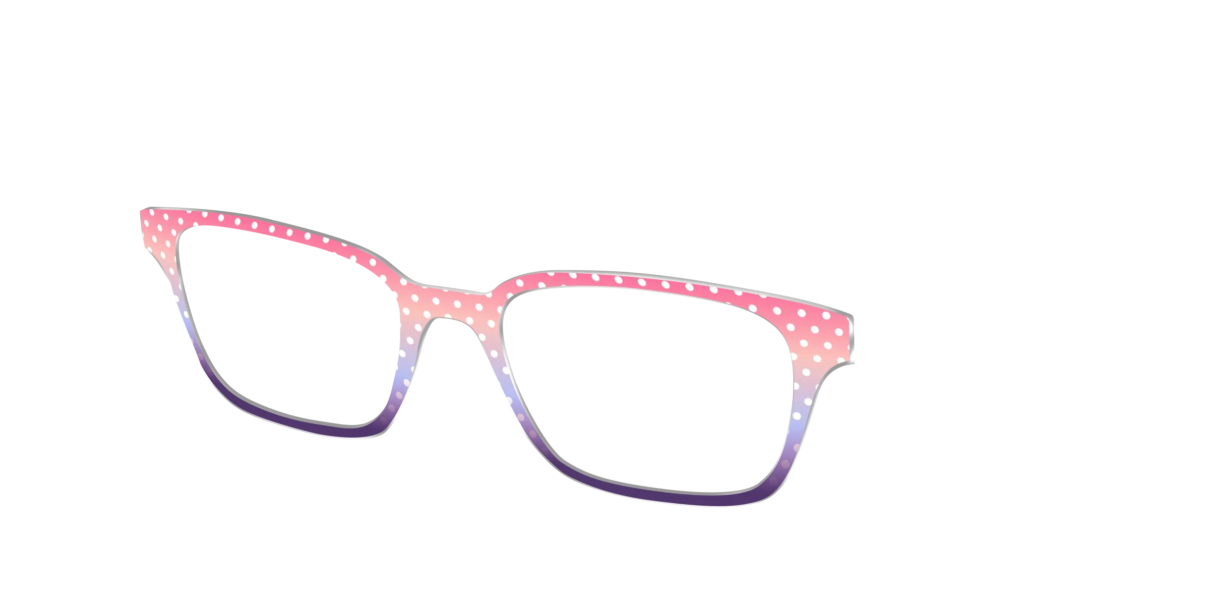 The Coral to Lilac Gradient Polka Dot - Image 22