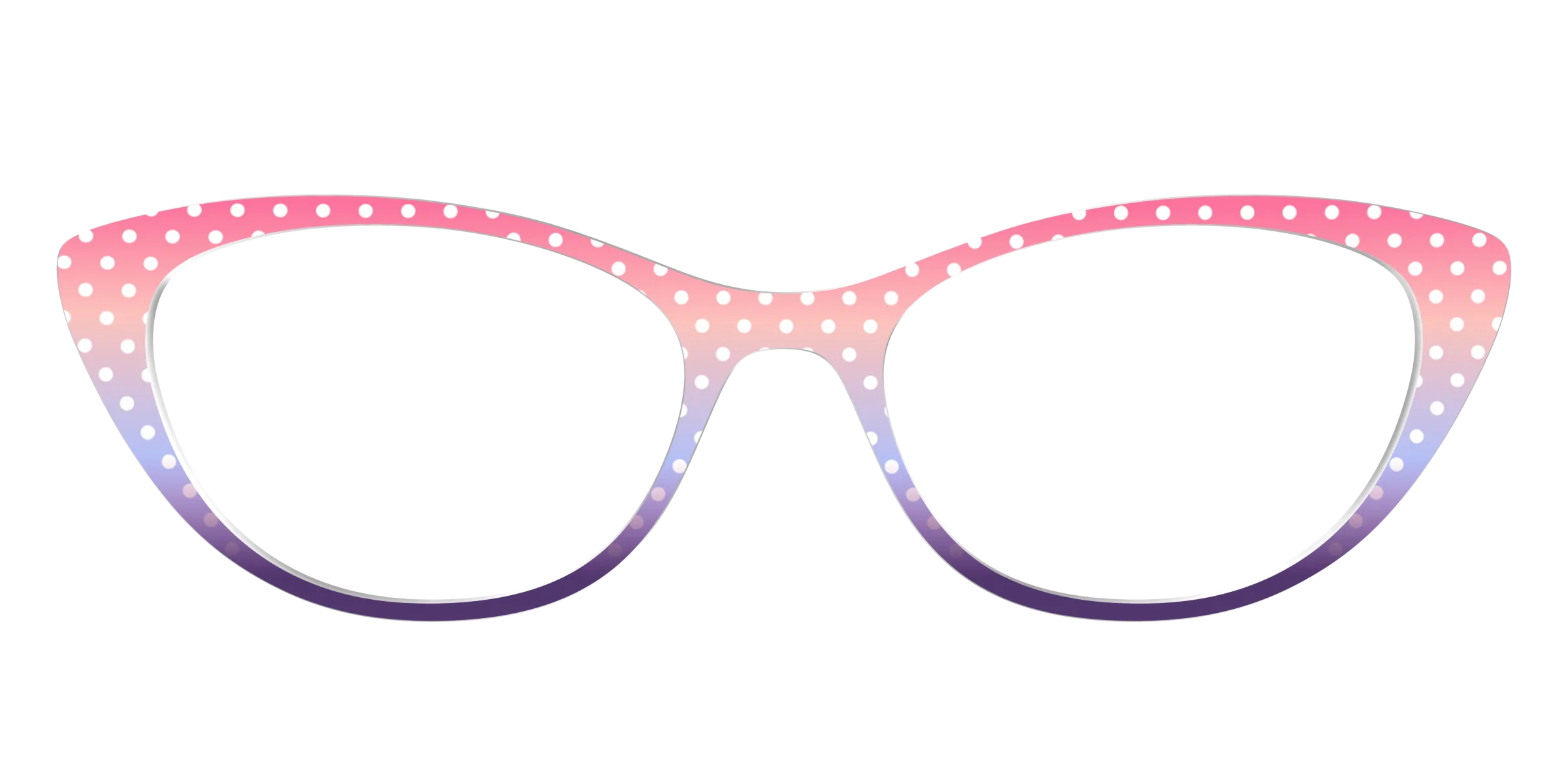 The Coral to Lilac Gradient Polka Dot - Image 23