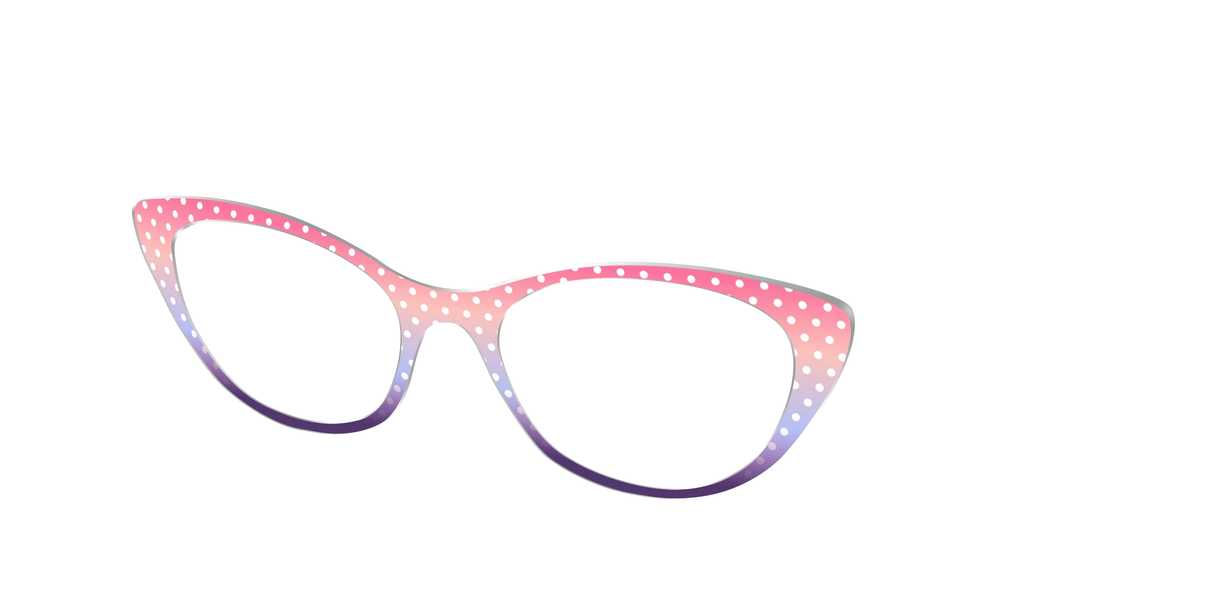 The Coral to Lilac Gradient Polka Dot - Image 24