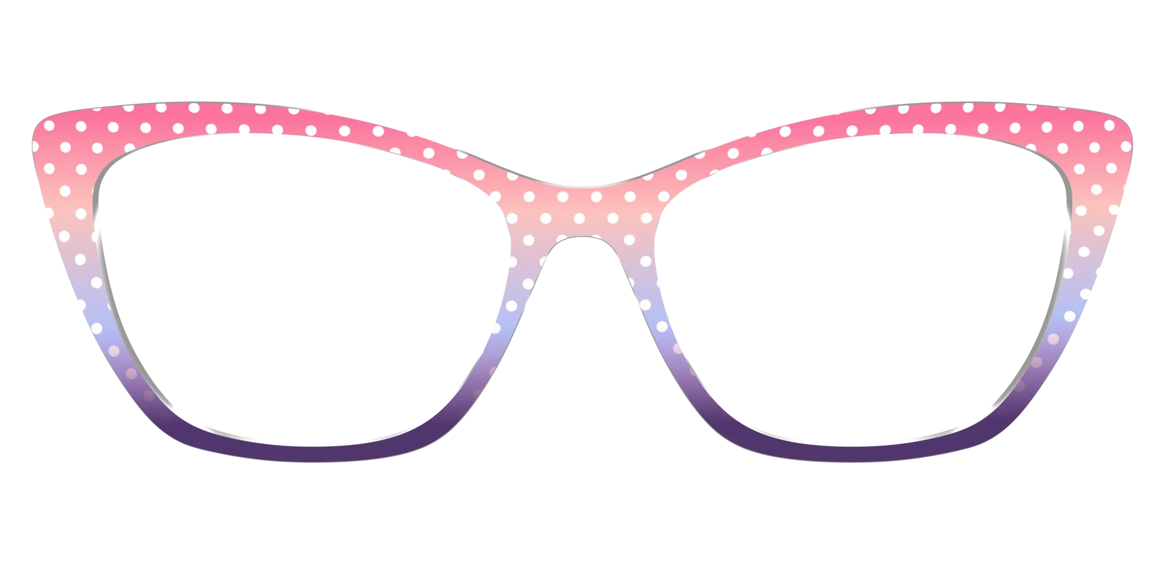 The Coral to Lilac Gradient Polka Dot - Image 25