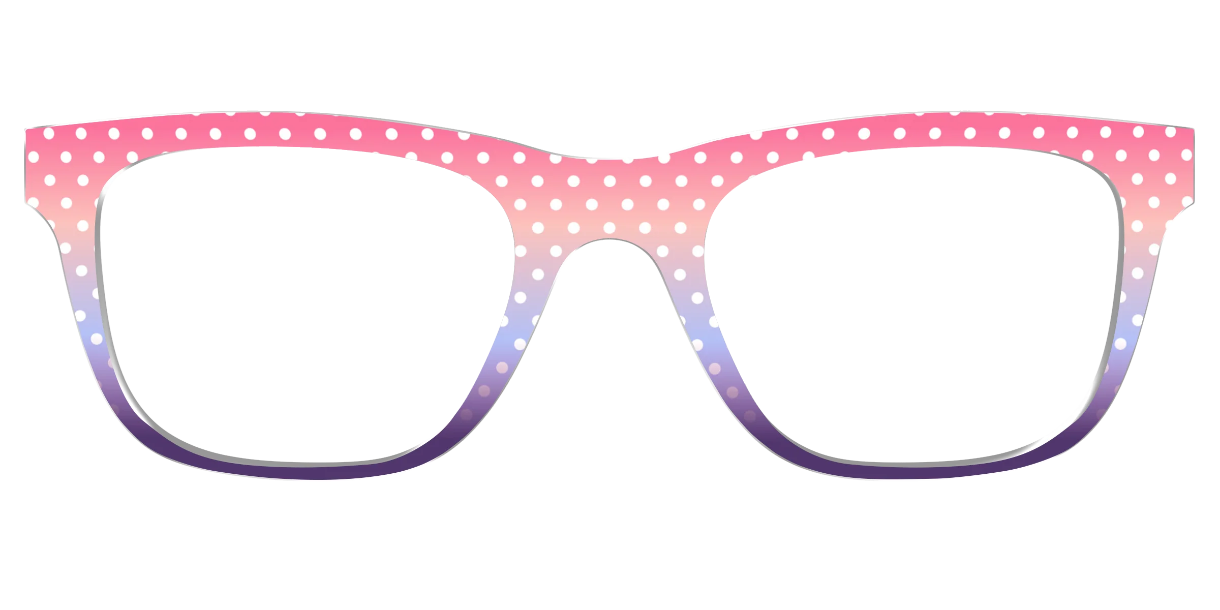 The Coral to Lilac Gradient Polka Dot - Image 27