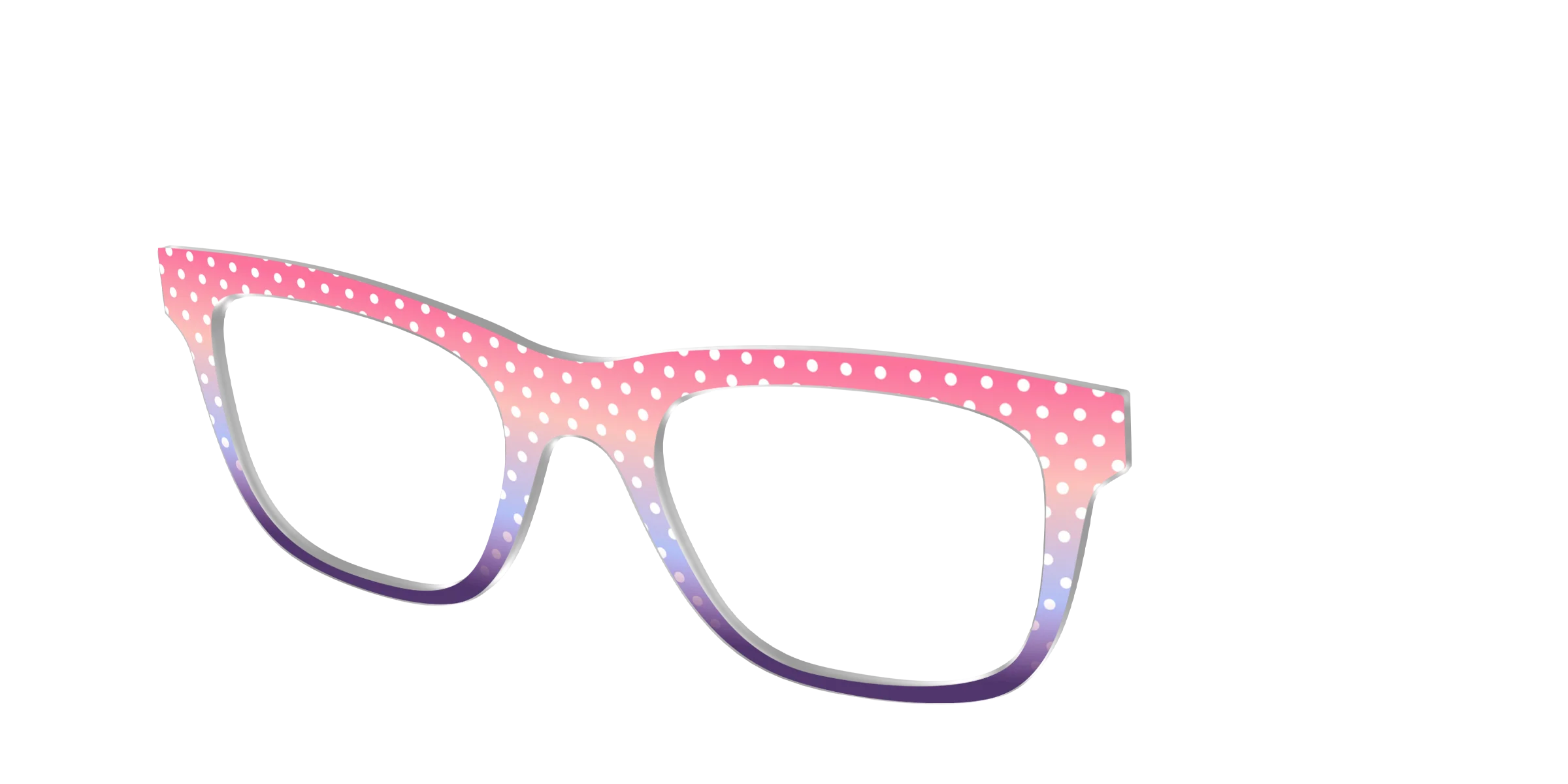 The Coral to Lilac Gradient Polka Dot - Image 28