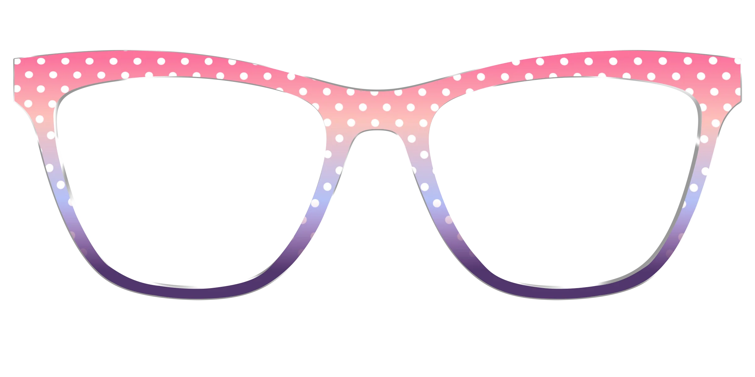 The Coral to Lilac Gradient Polka Dot - Image 29