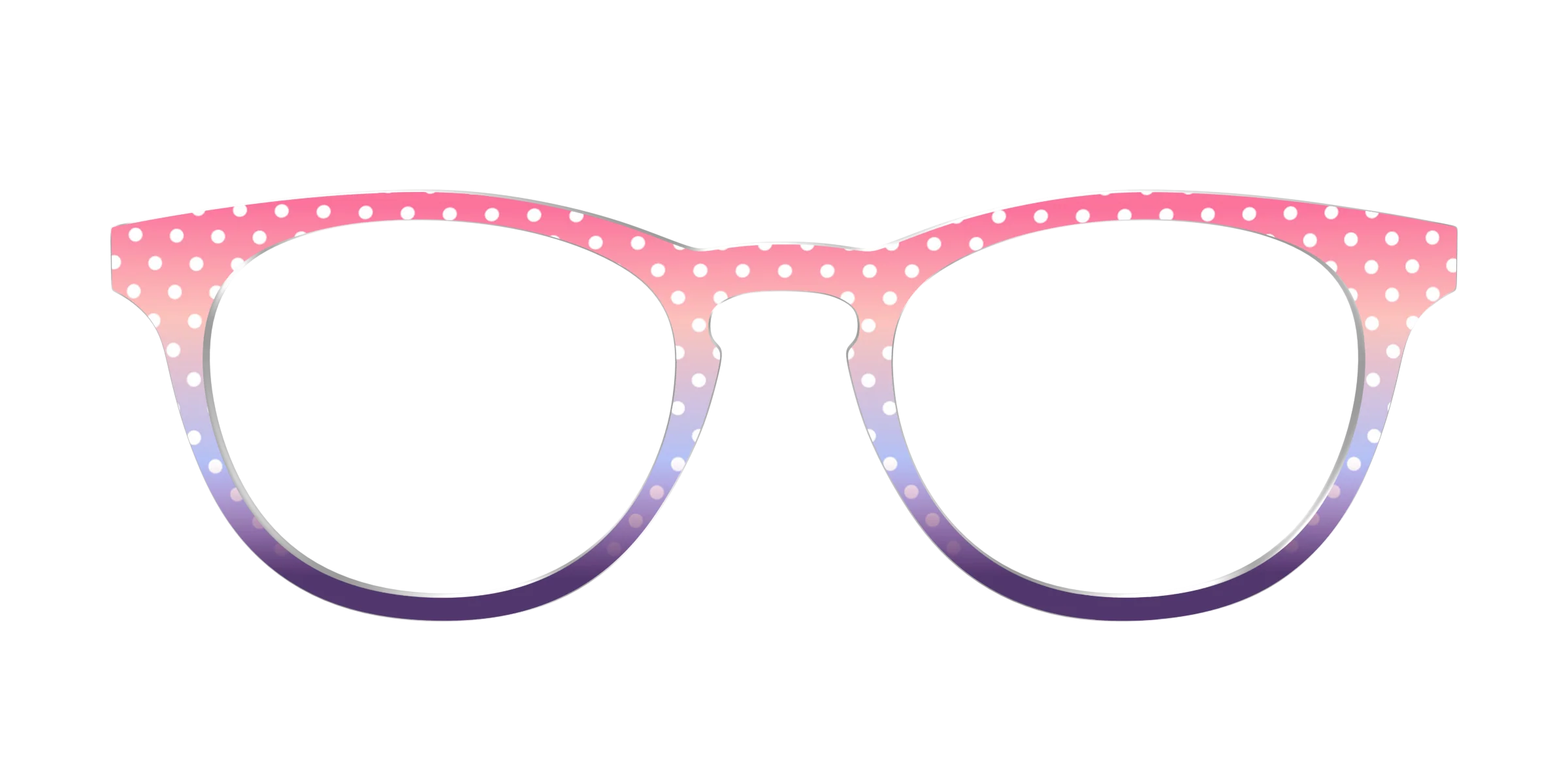 The Coral to Lilac Gradient Polka Dot - Image 3