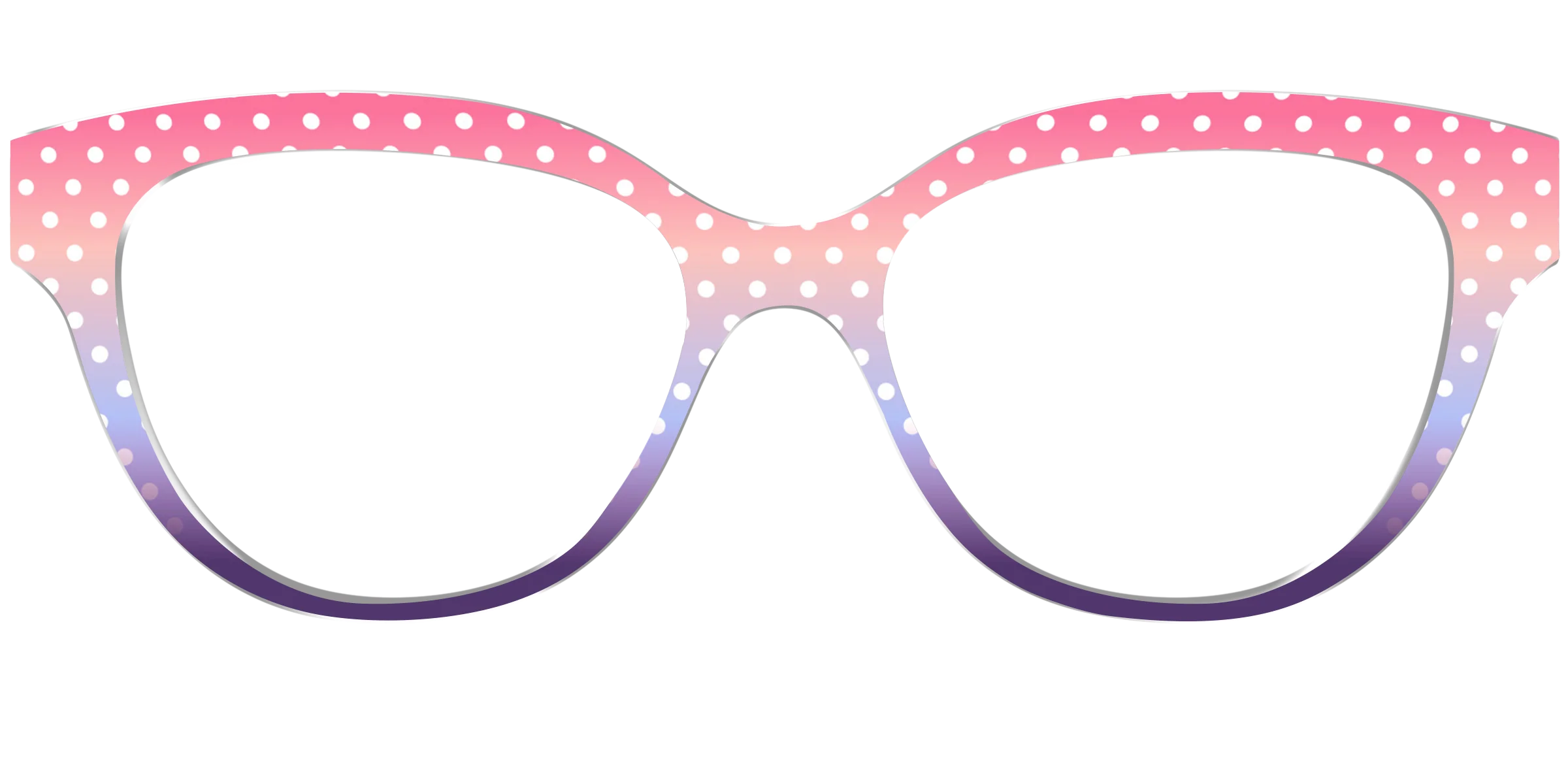 The Coral to Lilac Gradient Polka Dot - Image 33