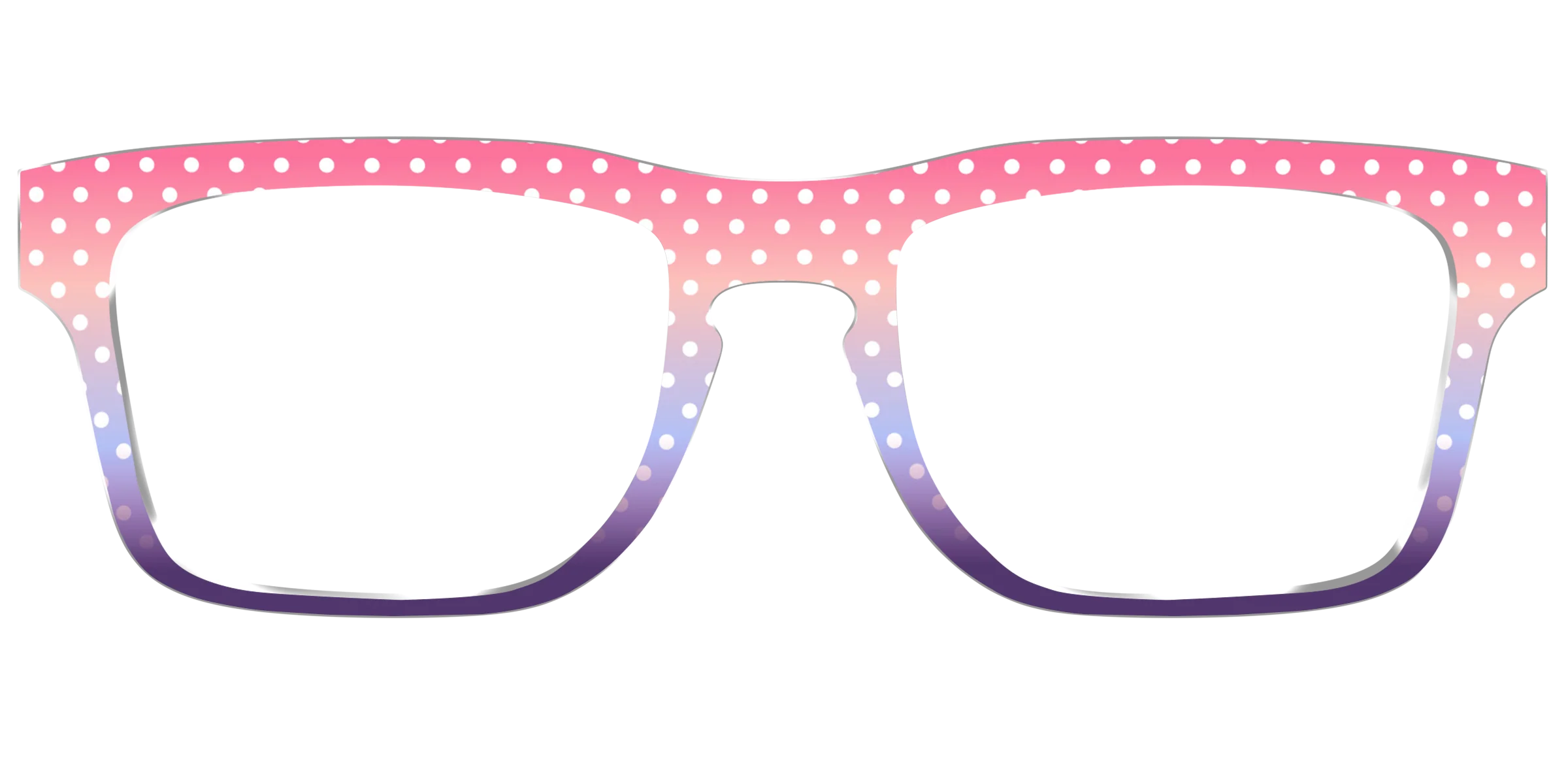 The Coral to Lilac Gradient Polka Dot - Image 35