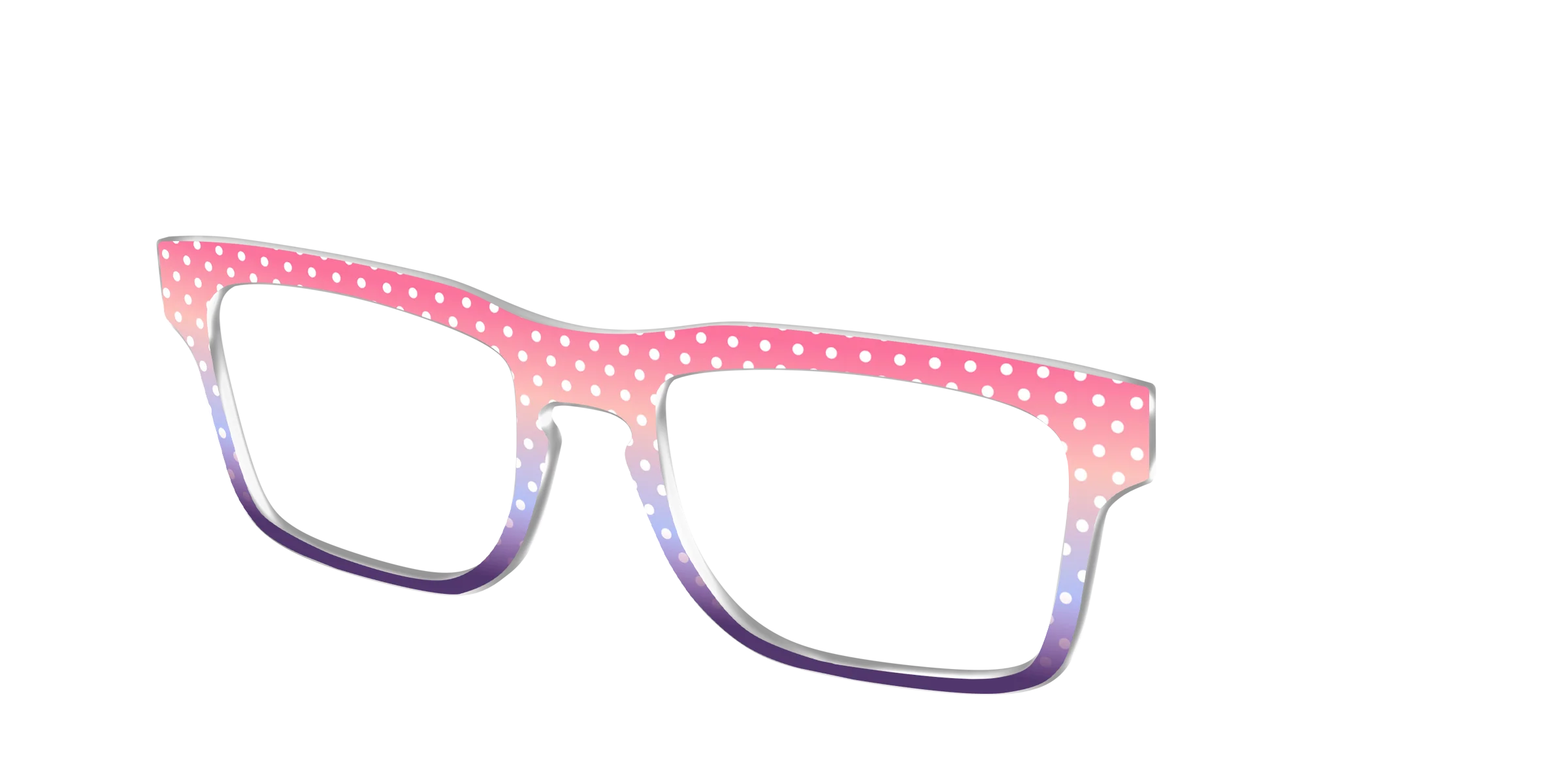 The Coral to Lilac Gradient Polka Dot - Image 36