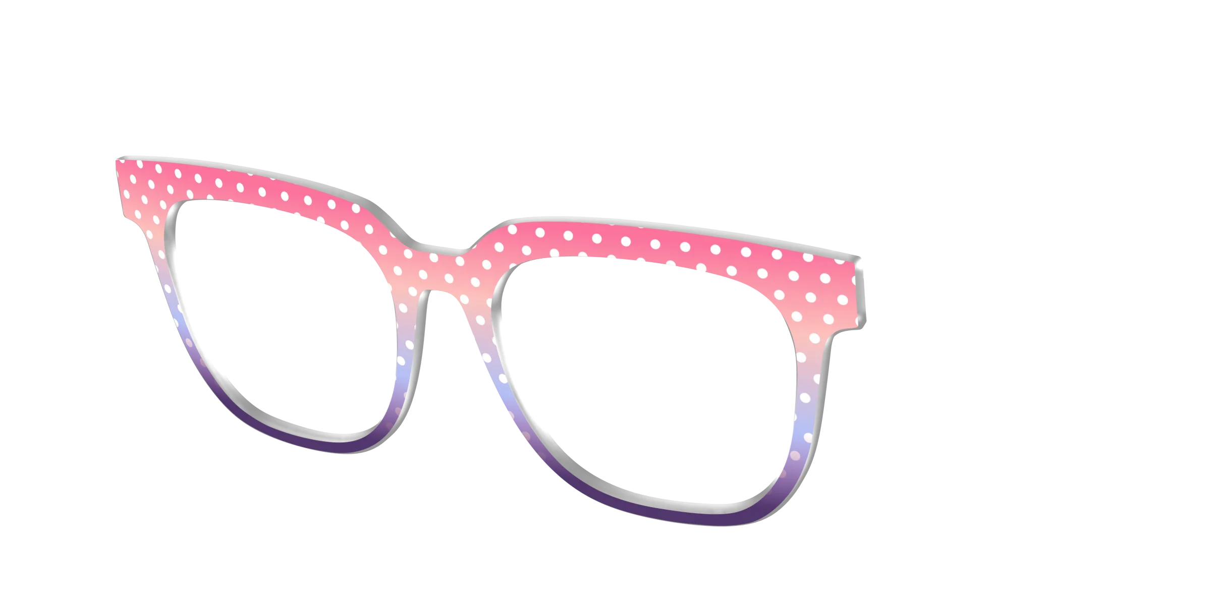 The Coral to Lilac Gradient Polka Dot - Image 38