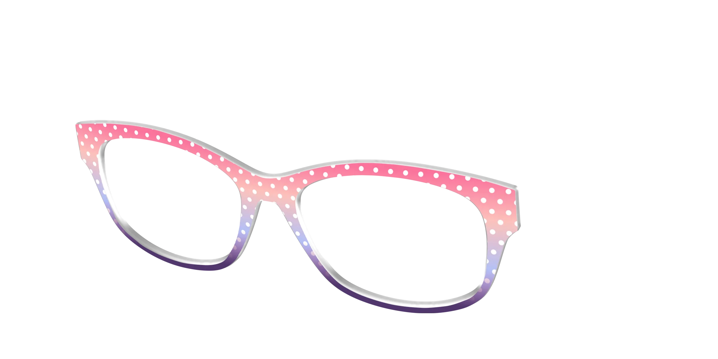 The Coral to Lilac Gradient Polka Dot - Image 40