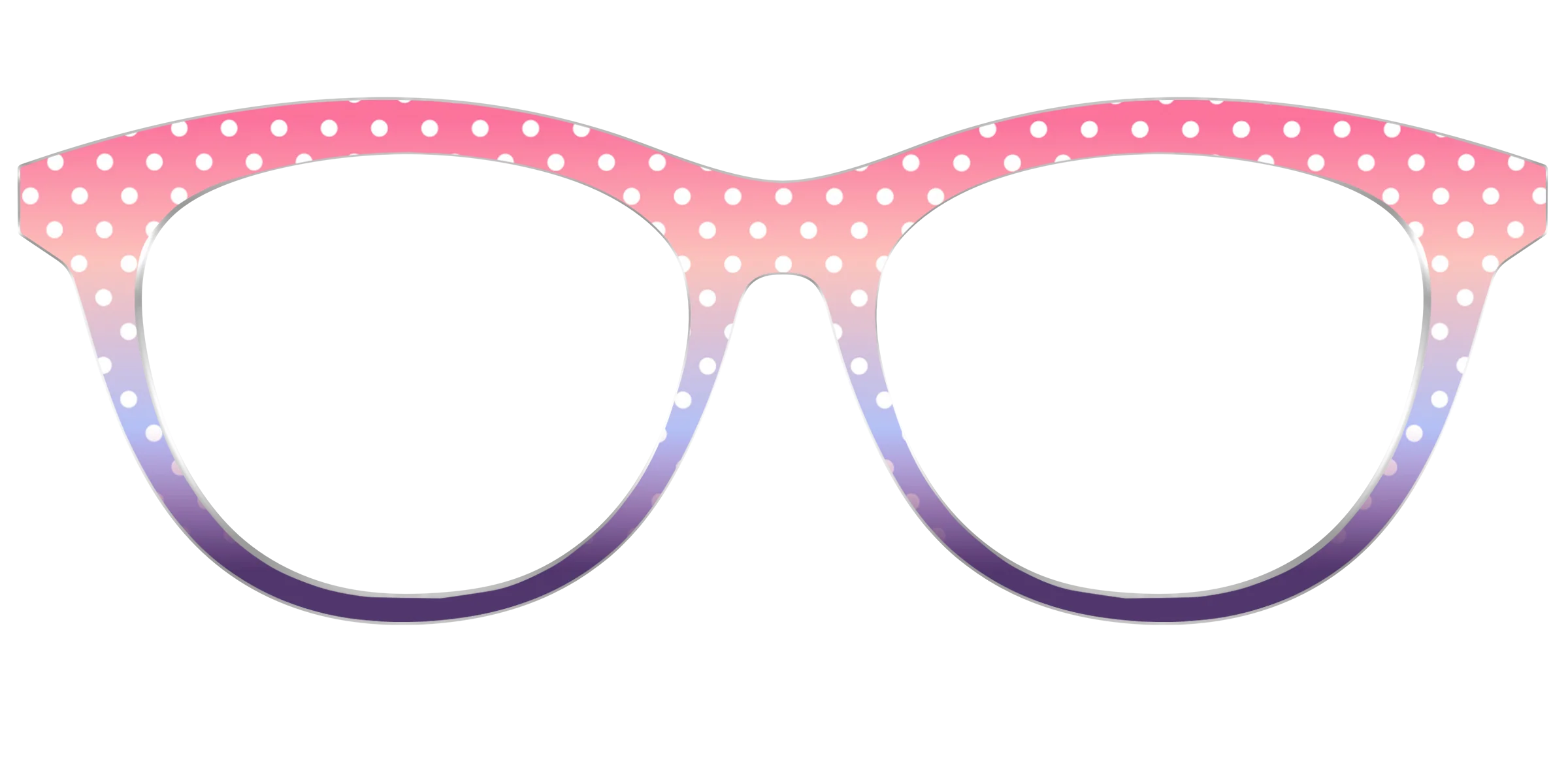 The Coral to Lilac Gradient Polka Dot - Image 41