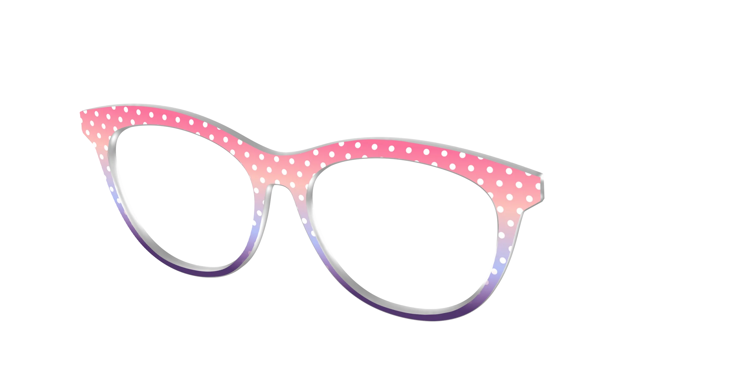 The Coral to Lilac Gradient Polka Dot - Image 42