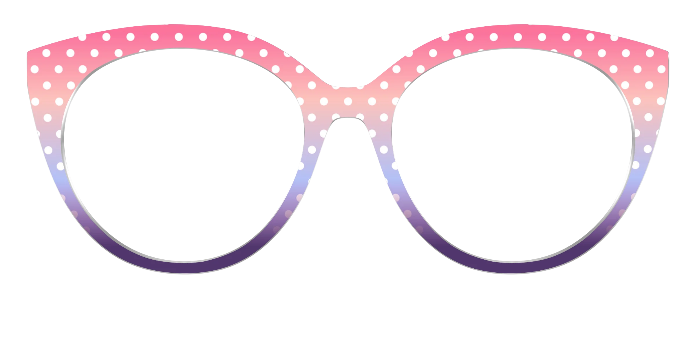 The Coral to Lilac Gradient Polka Dot - Image 43