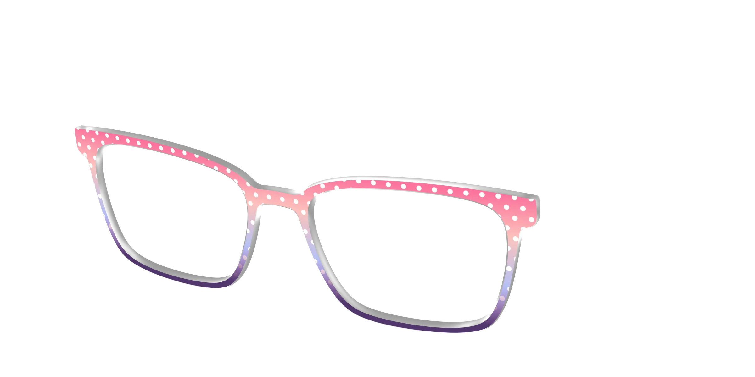 The Coral to Lilac Gradient Polka Dot - Image 46