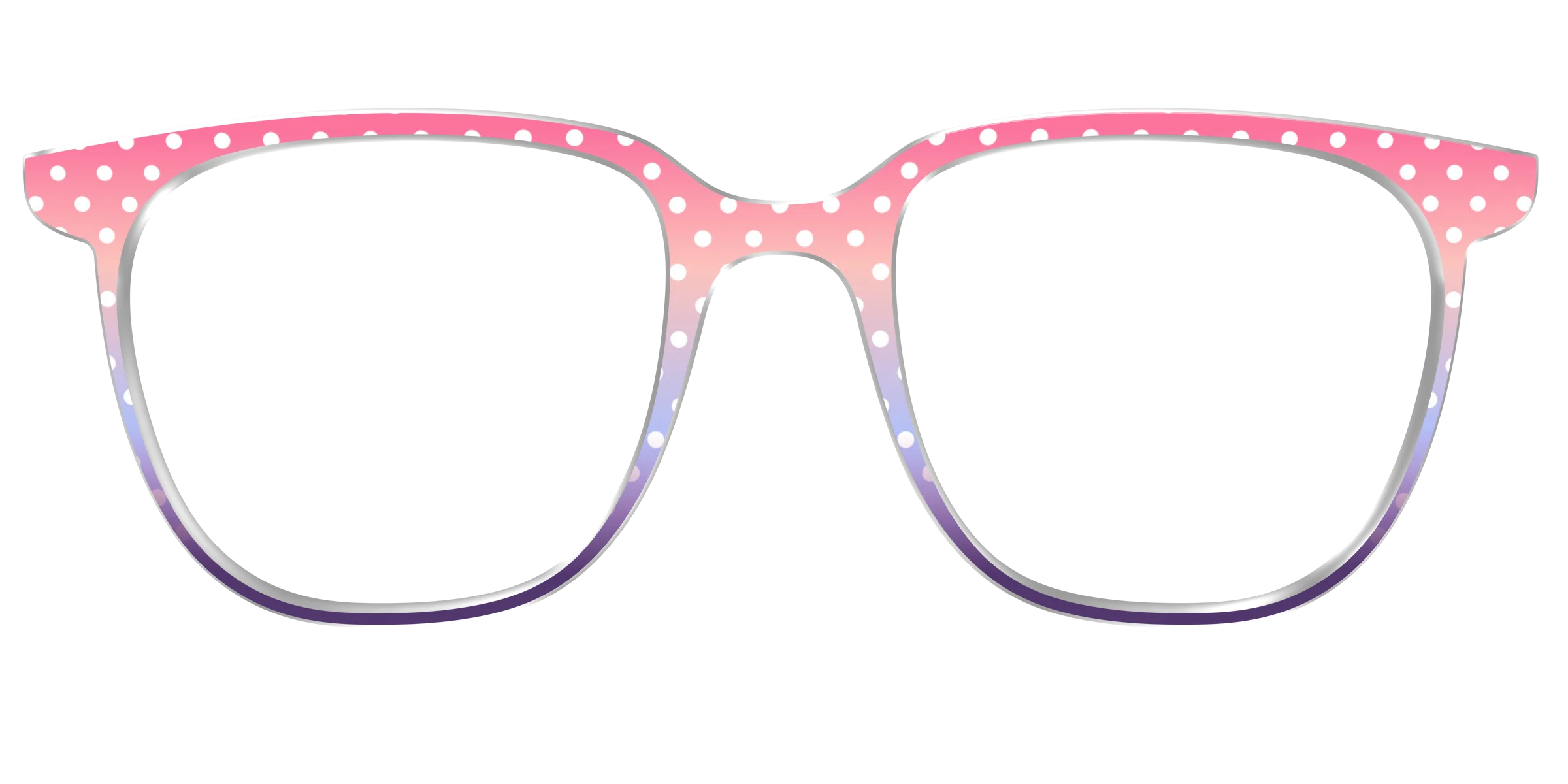The Coral to Lilac Gradient Polka Dot - Image 47