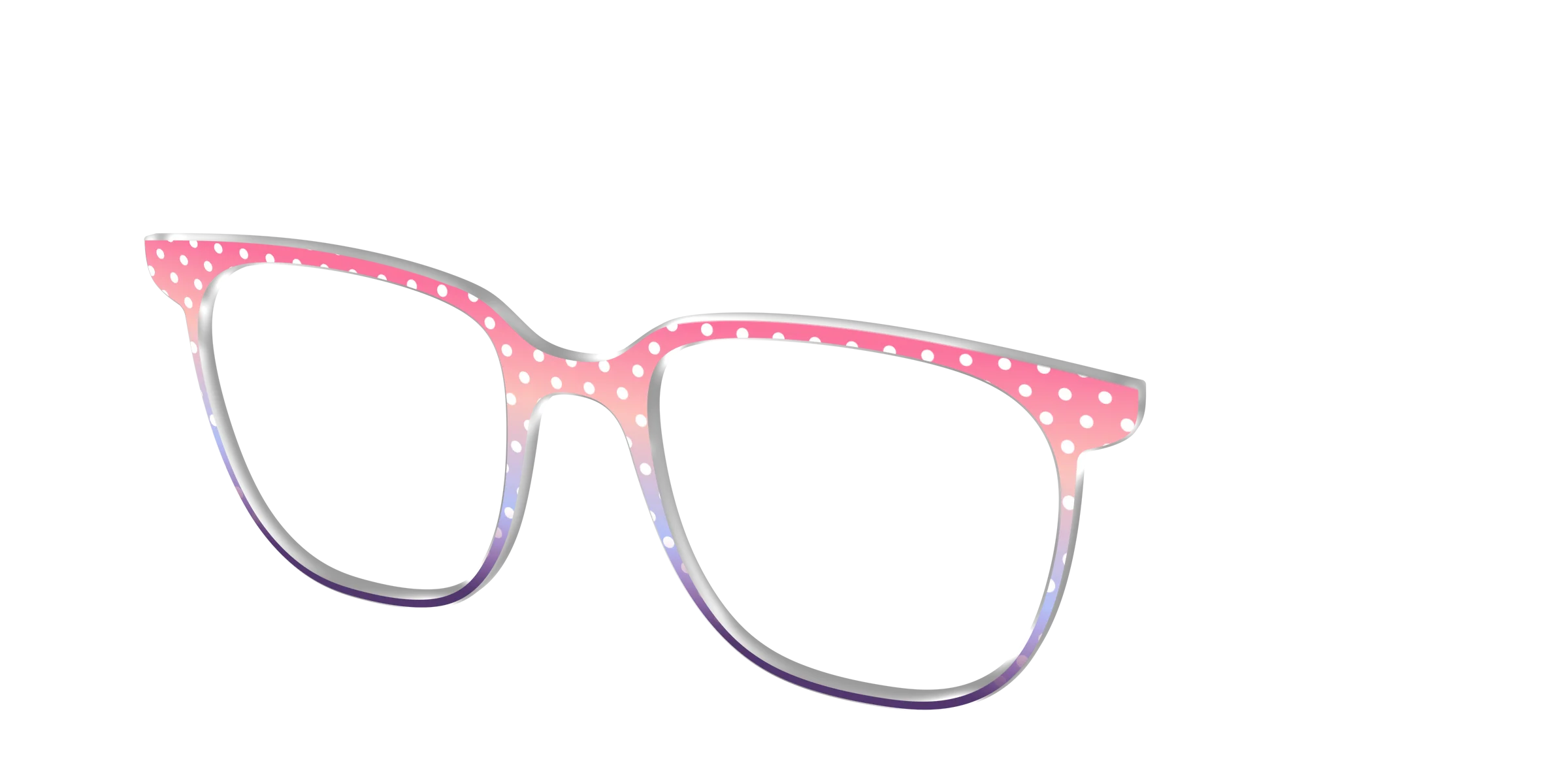The Coral to Lilac Gradient Polka Dot - Image 48