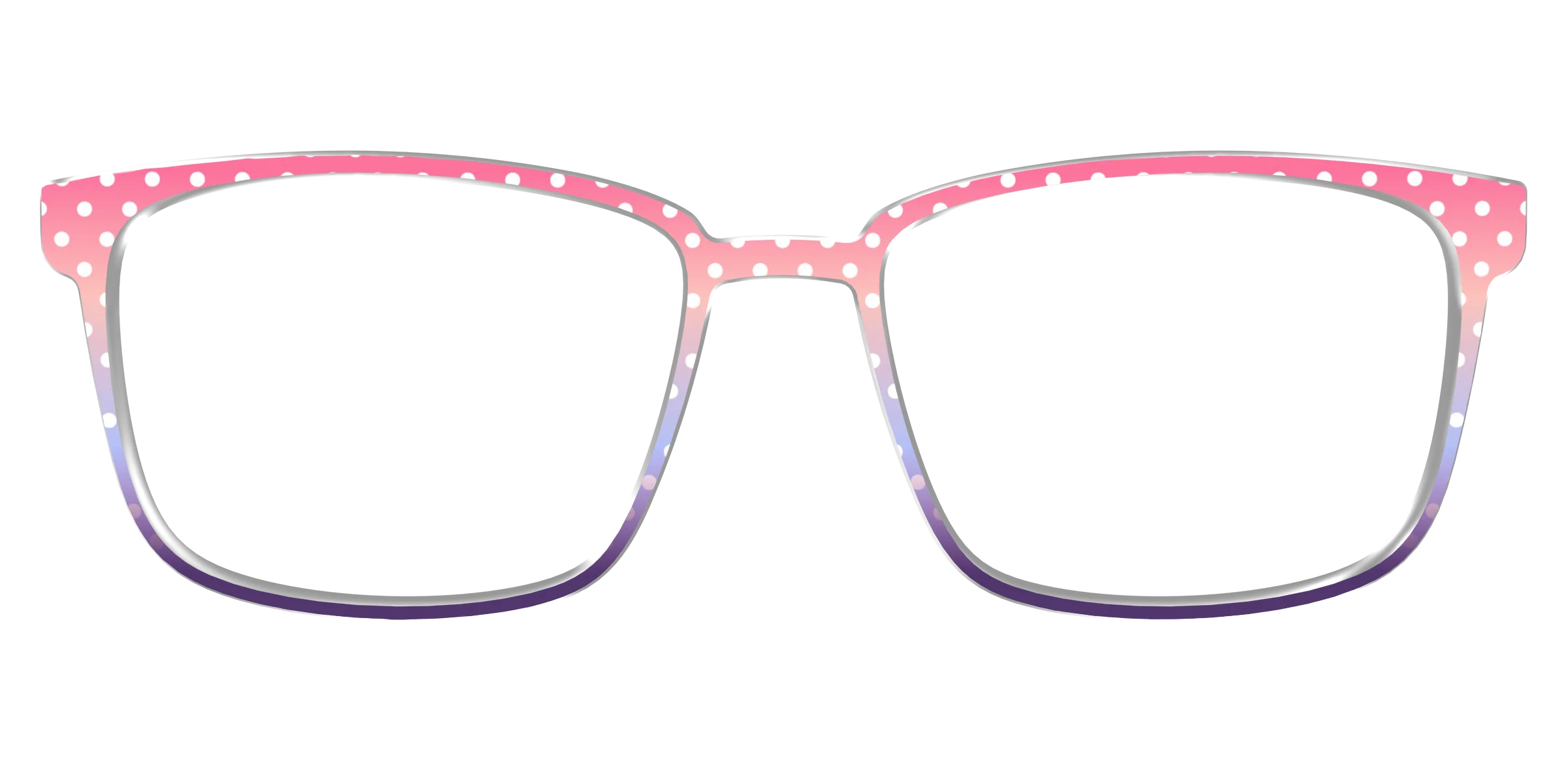 The Coral to Lilac Gradient Polka Dot - Image 49