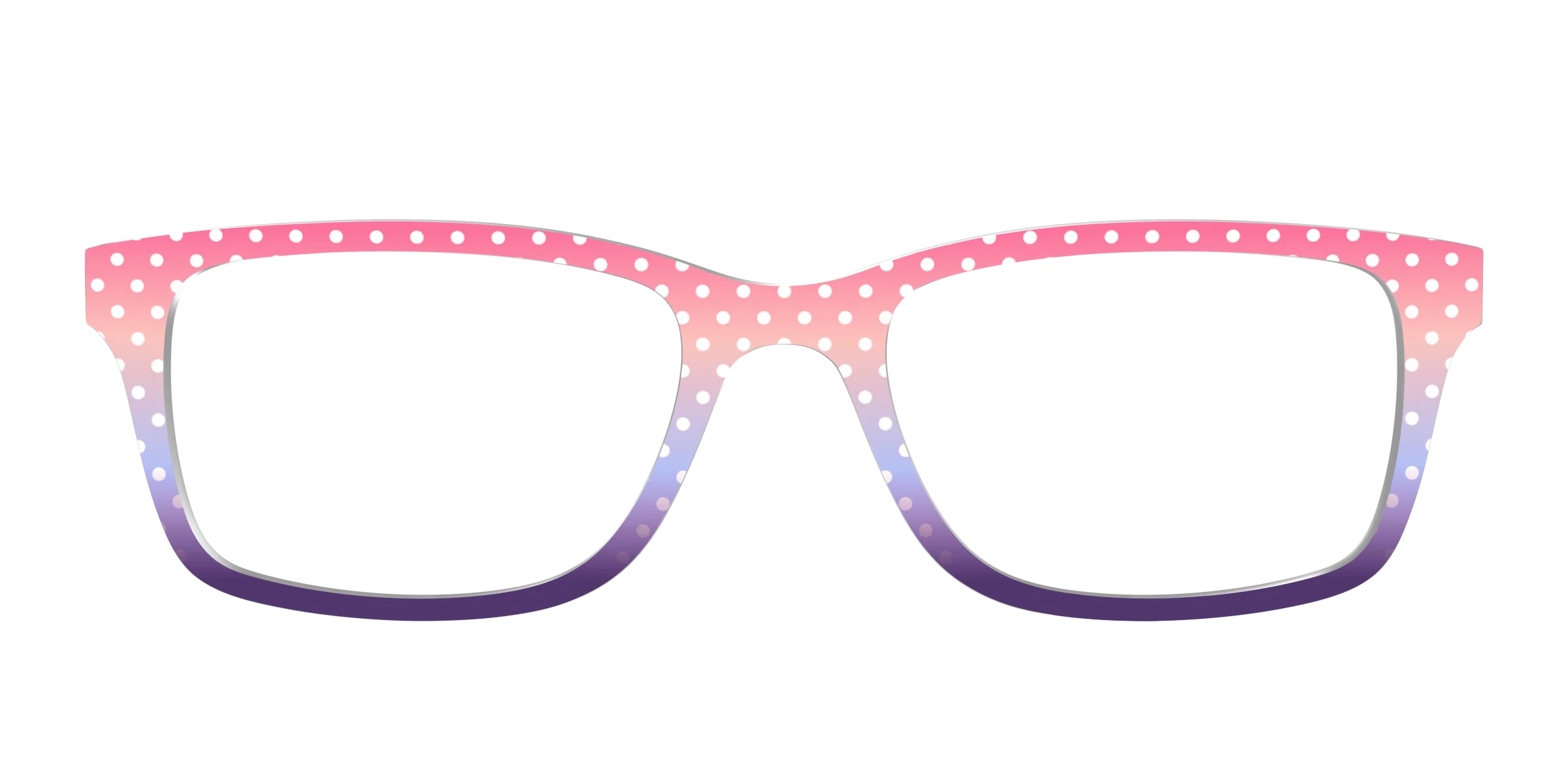 The Coral to Lilac Gradient Polka Dot - Image 5
