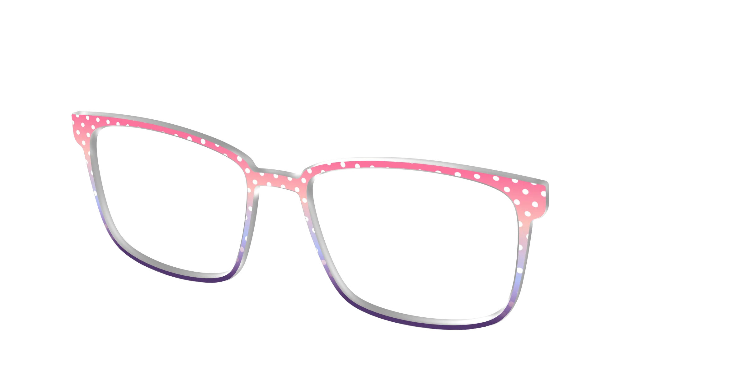 The Coral to Lilac Gradient Polka Dot - Image 50