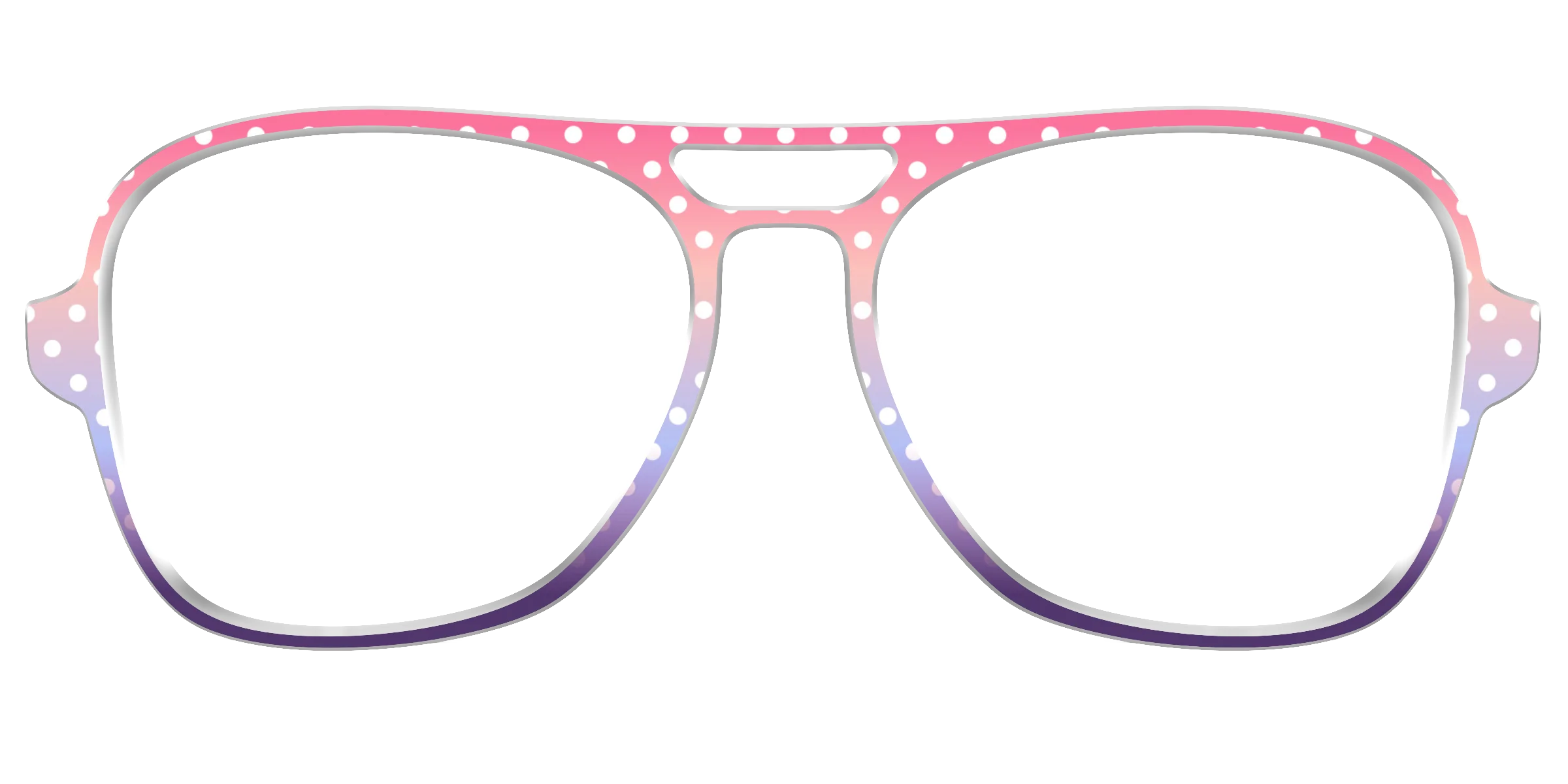 The Coral to Lilac Gradient Polka Dot - Image 51