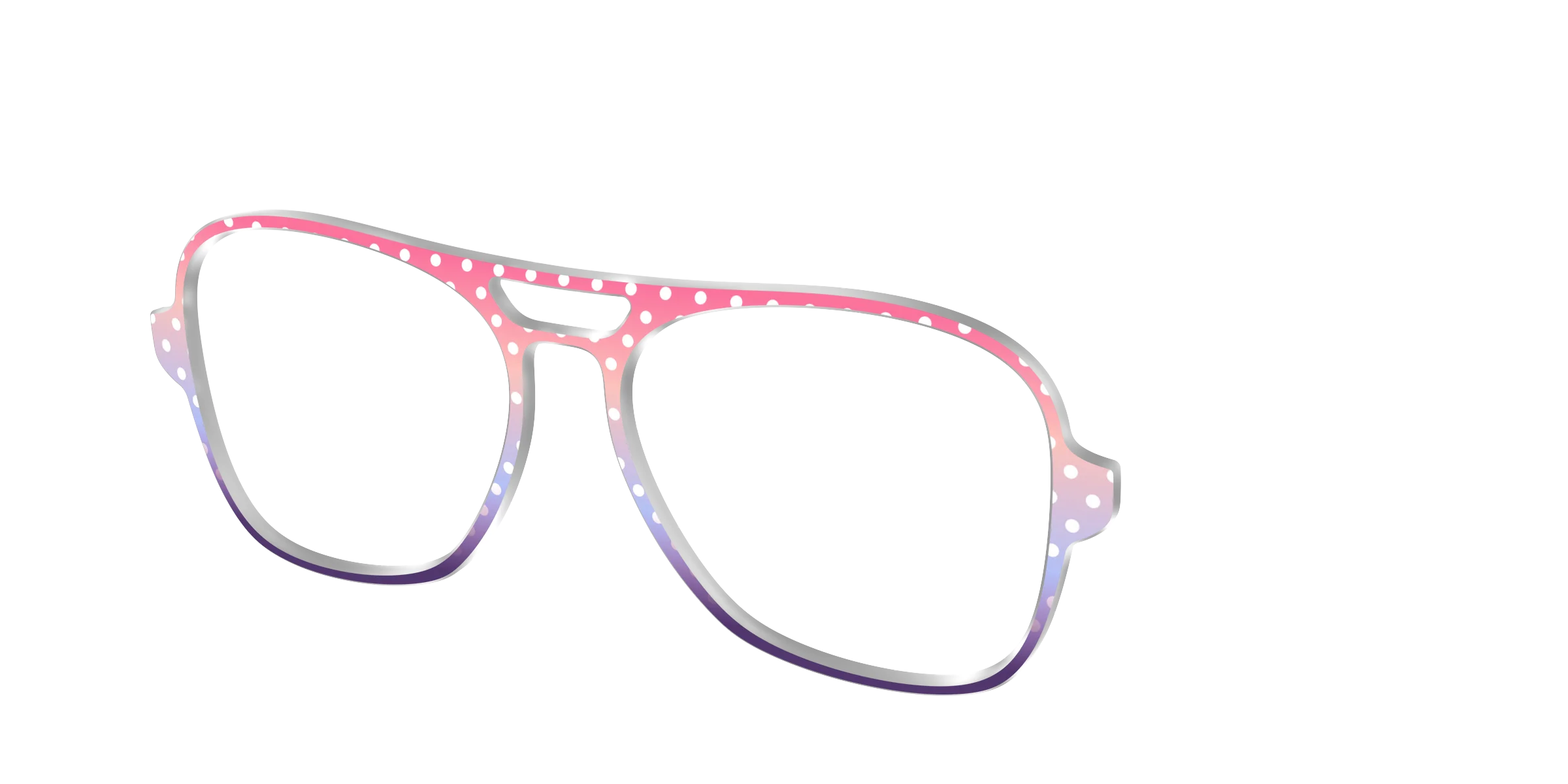 The Coral to Lilac Gradient Polka Dot - Image 52