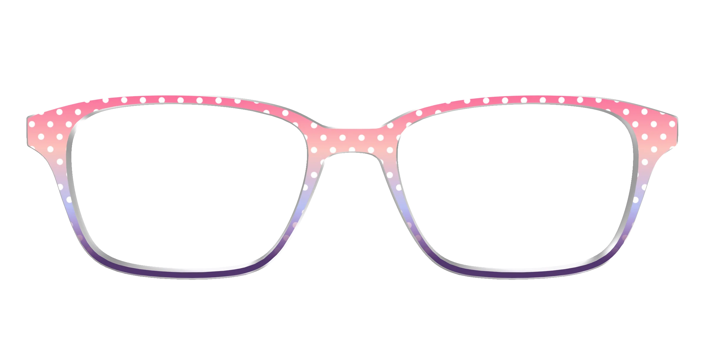 The Coral to Lilac Gradient Polka Dot - Image 55